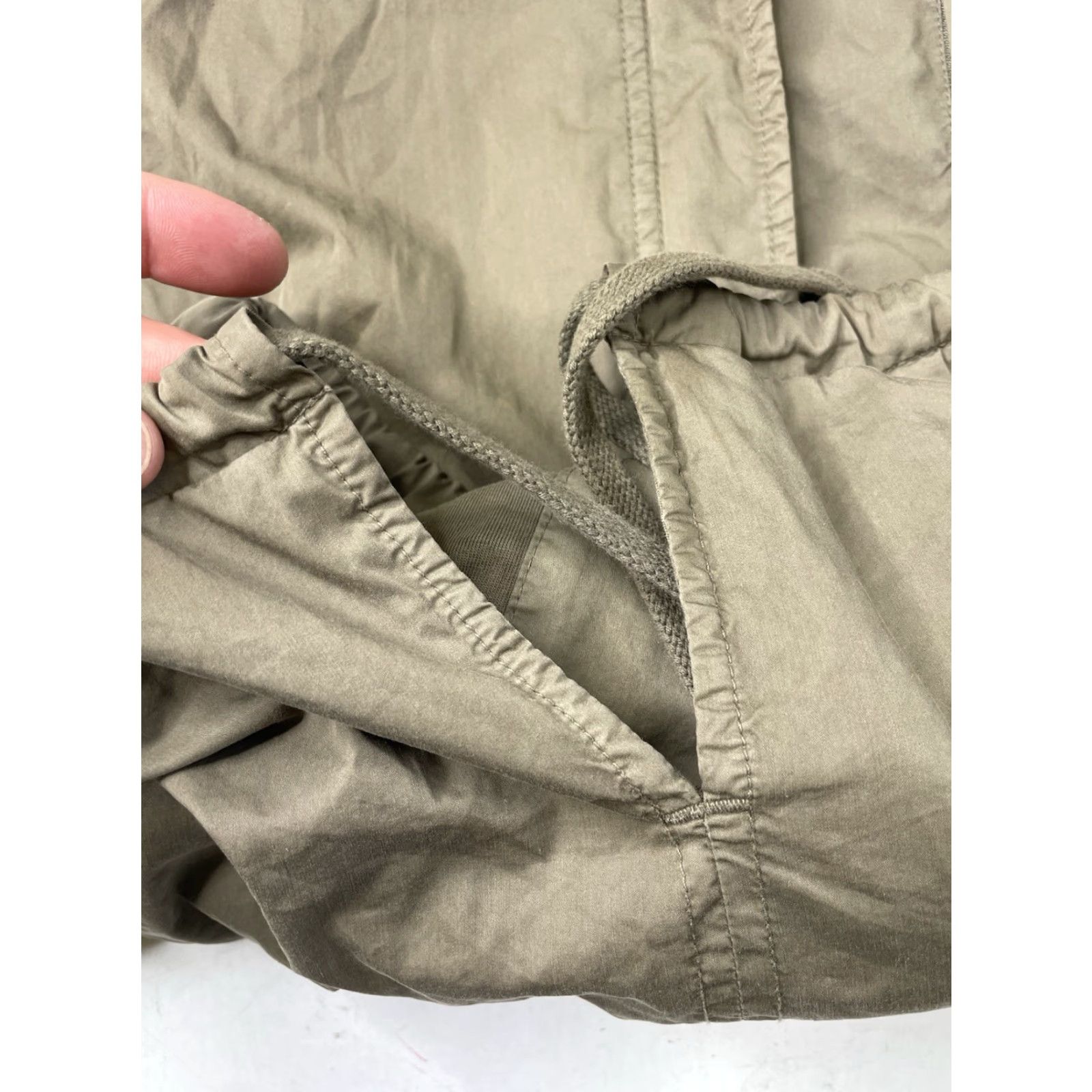 James Perse James Perse Standard Utility Hooded Jacket Parka Women M Olive Green Size 2 Medium Size M / US 6-8 / IT 42-44 - 4 Thumbnail