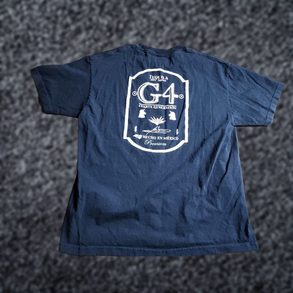 Doublet Mens M T Shirt Tommy's Margarita Bar San Francisco Double-Sided Beach Graphic Tee Blue 100% Cotton Size US M / EU 48-50 / 2 - 1 Thumbnail