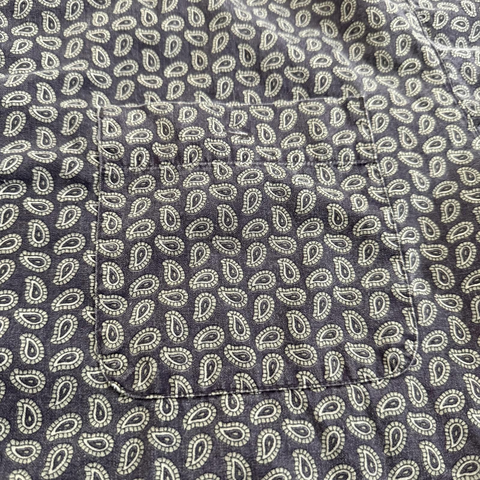 Bugle Boy Vintage 90s Bugle Boy Paisley Purple Shirt Size US L / EU 52-54 / 3 - 5 Thumbnail