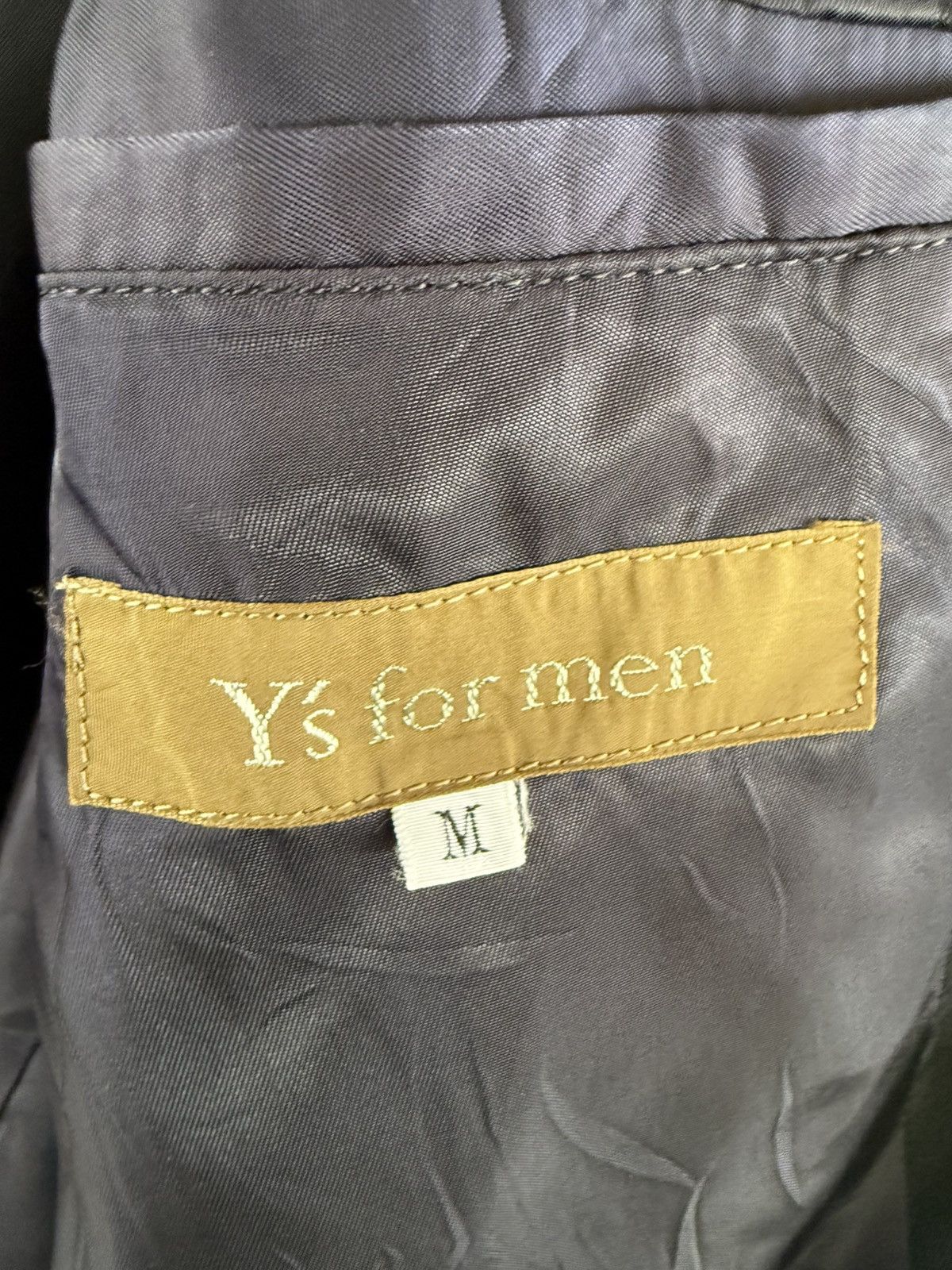 Yohji Yamamoto Yohji Yamamoto Y’s For Men Wool Jacket Size US M / EU 48-50 / 2 - 8 Thumbnail