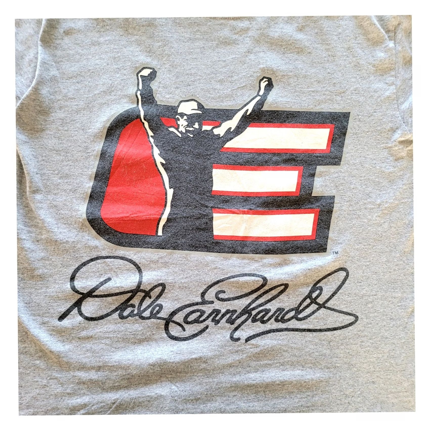 NASCAR Vintage Winner's Circle NASCAR Dale Earnhardt T-Shirt - Size Small (S) - Grey, Short Sleeve, Crew Neck, 100% Cotton Size US S / EU 44-46 / 1 - 4 Thumbnail