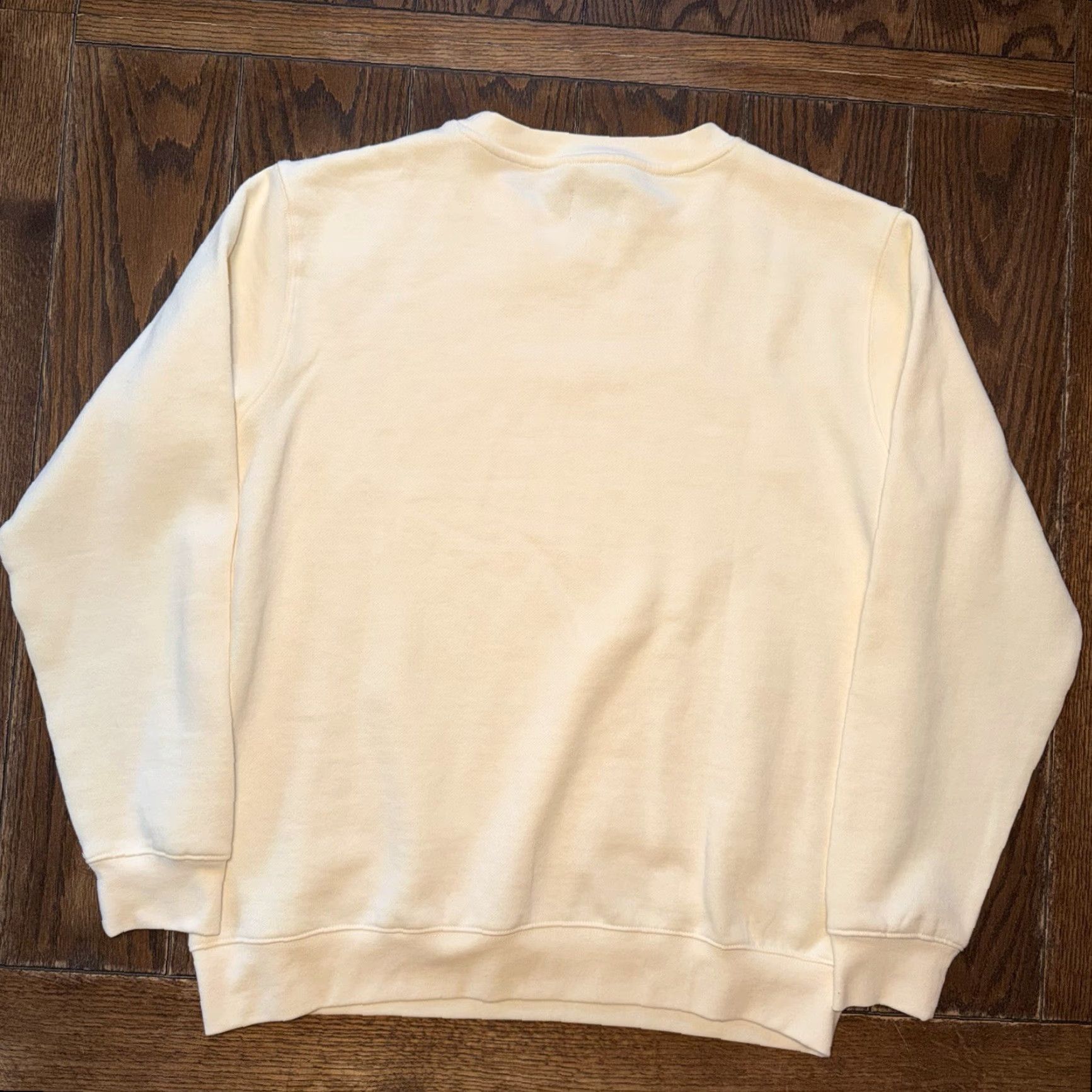 Vintage John Mulaney Mister Whatever Crewneck Sweatshirt Large Ivory Cotton Blend Crew Neck Pullover Men White Size US L / EU 52-54 / 3 - 4 Thumbnail