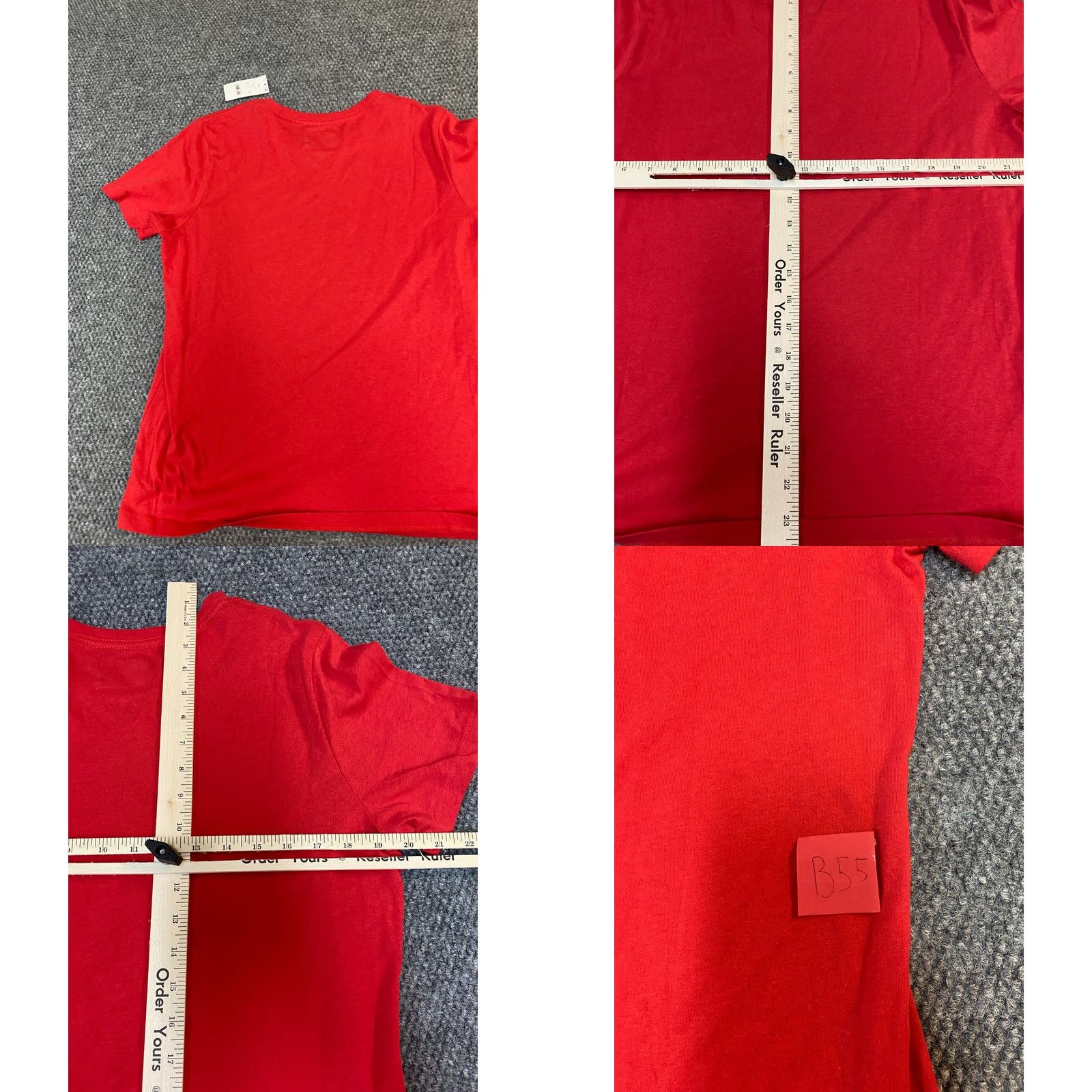Vintage MTV Juniors shirt T-Shirt 2XL Red Crew Neck Short Sleeve Pullover Basic Casual Teens MT&V Size XXL / US 16-18 / IT 52-54 - 8 Thumbnail