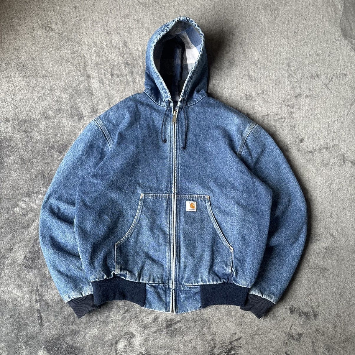 Carhartt DENIM CARHARTT ACTIVE JACKET Size US L / EU 52-54 / 3 - 1 Thumbnail