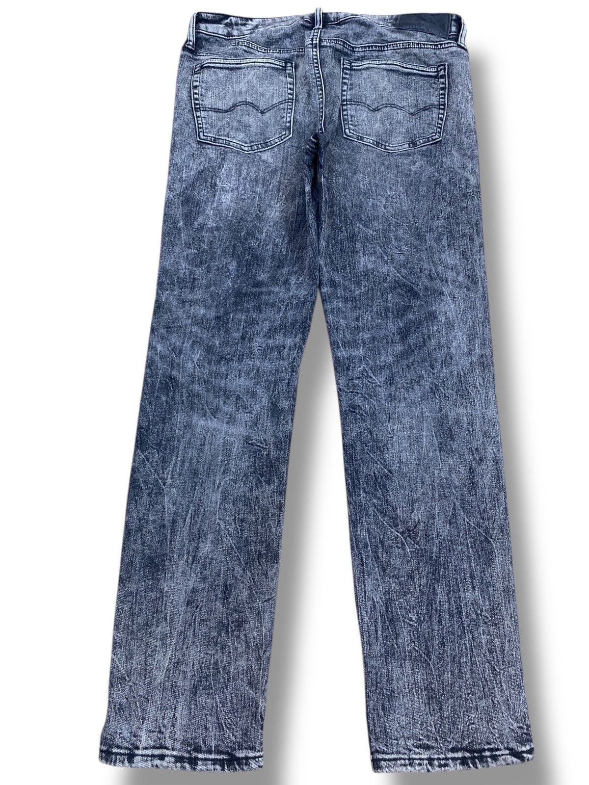 American Eagle Outfitters American Eagle Outfitters Acid Black Wash Jeans Size US 32 / EU 48 - 3 Thumbnail