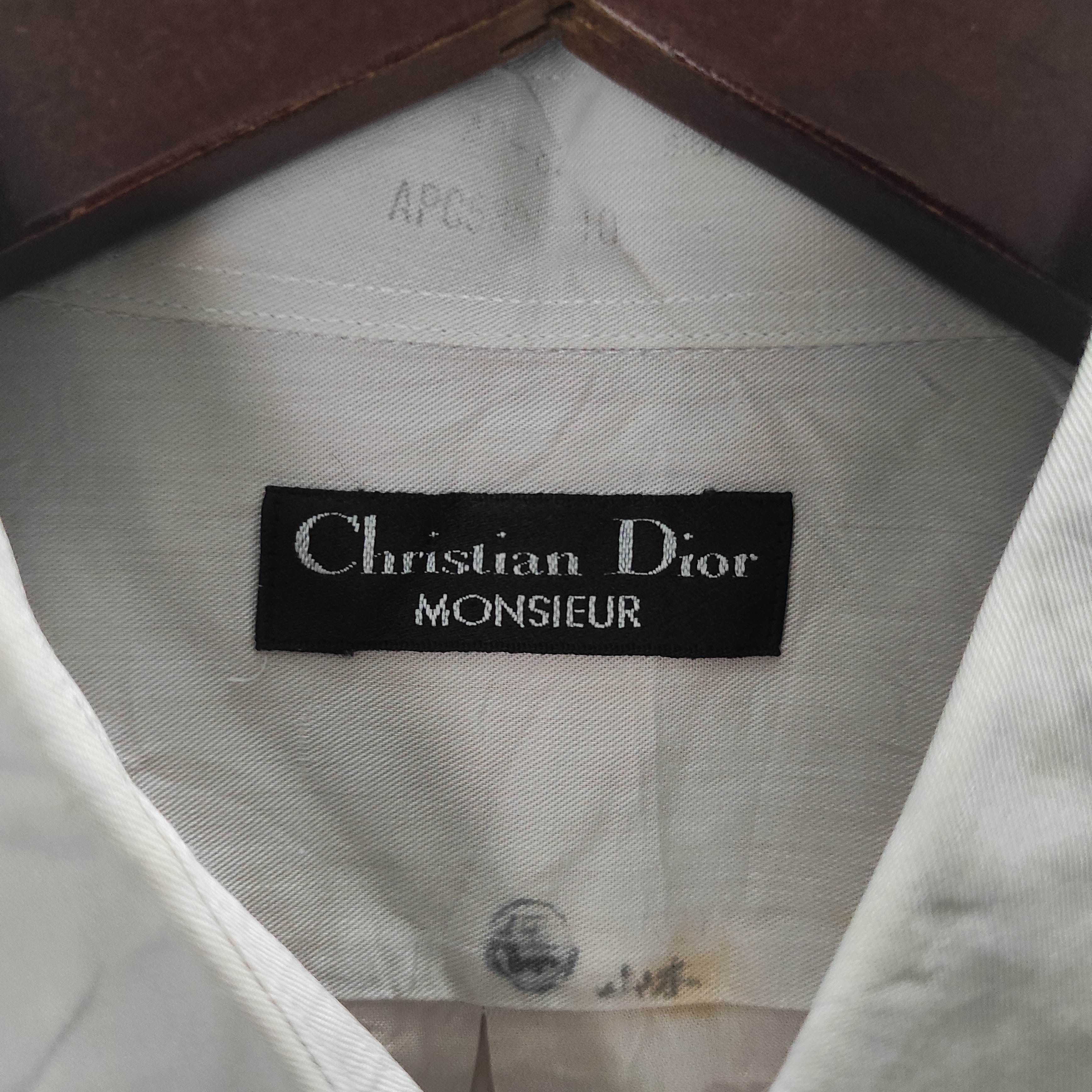 Christian Dior Monsieur Christian Dior Monsieur Shirt Button Up Size US L / EU 52-54 / 3 - 8 Thumbnail