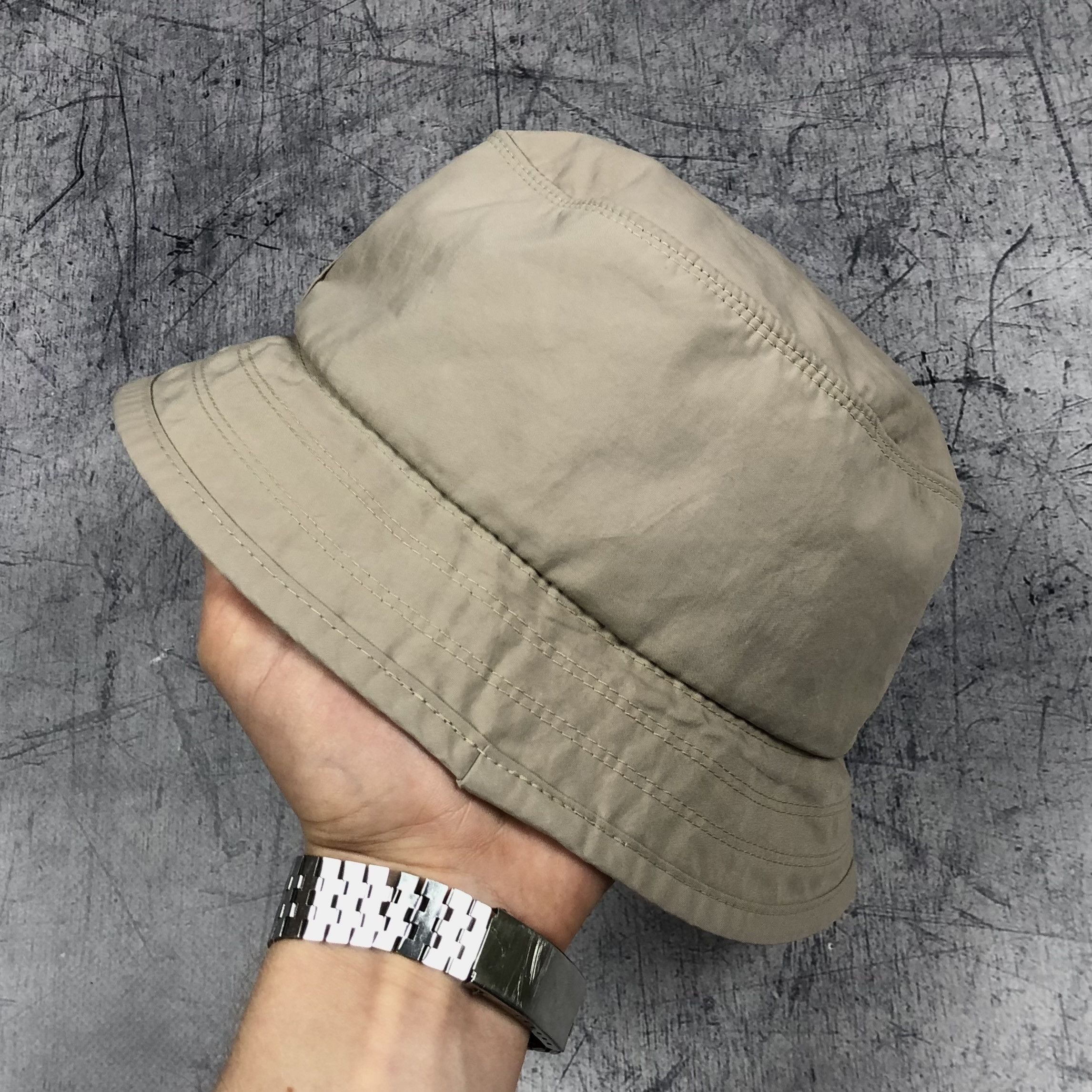 Nike Vintage Nike Nylon Bucket Hat Cap Size ONE SIZE - 3 Thumbnail