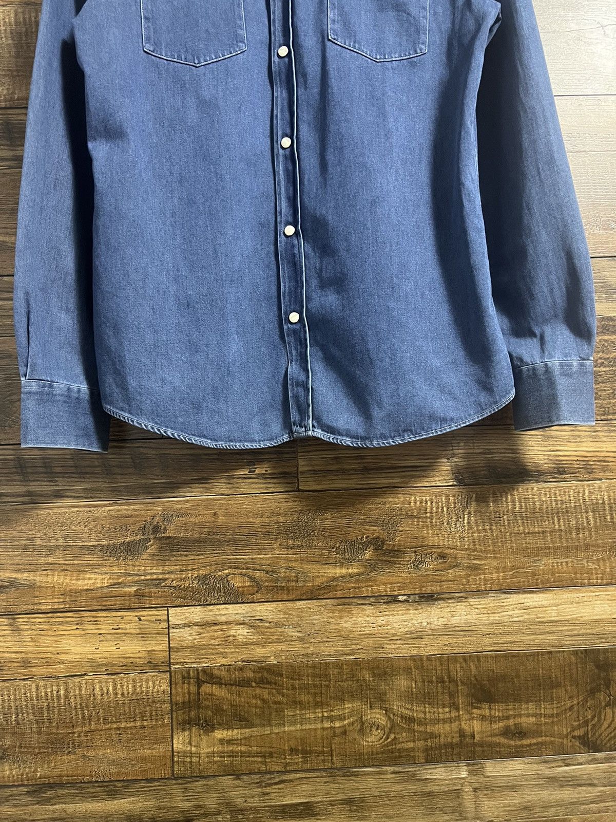 Acne Studios ACNE STUDIOS Denim Western Button Up Shirt Long Sleeve Size US M / EU 48-50 / 2 - 6 Thumbnail