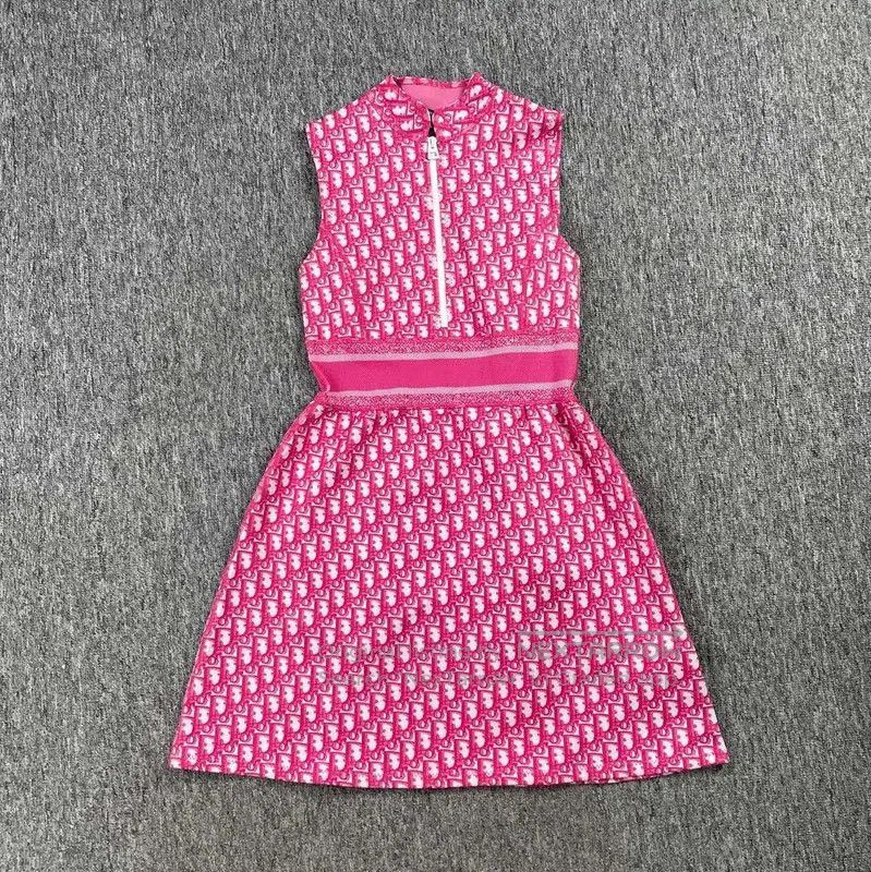 Dior Dior Sleeveless Pink Nylon Dress . Size M / US 6-8 / IT 42-44 - 2 Thumbnail