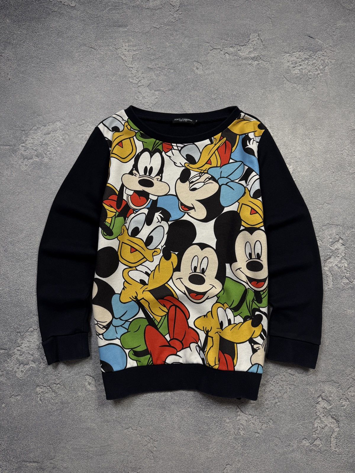 Disney DOLCE & GABBANA MICKEY MOUSE Sweatshirt Size Small Size US S / EU 44-46 / 1 - 1 Thumbnail