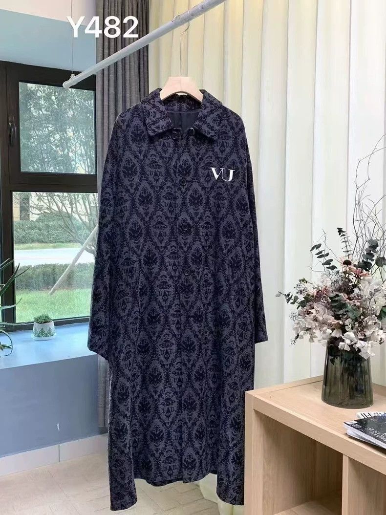 Undercover UNDERCOVER Dark Floral Long Coat Size US M / EU 48-50 / 2 - 1 Thumbnail