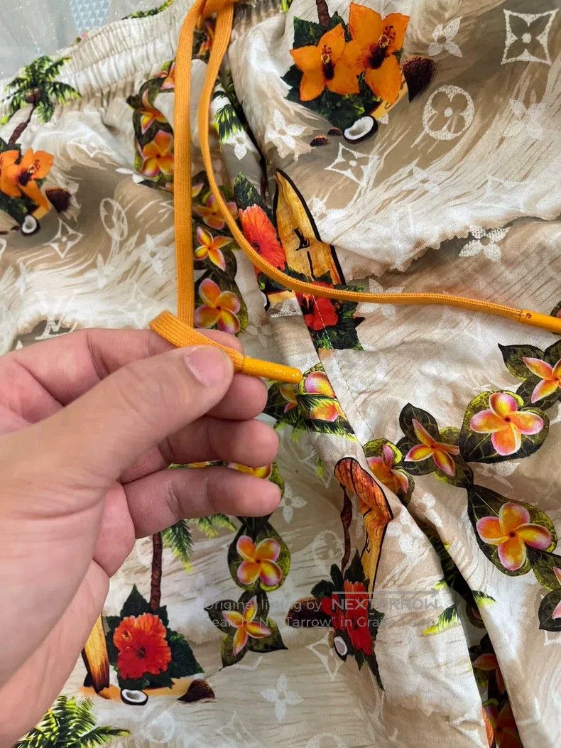 Louis Vuitton Louis Vuitton size m Tropical Style Design shorts Size US 28 / EU 44 - 3 Thumbnail