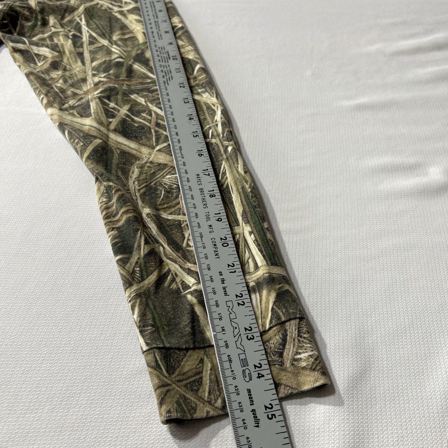 Vintage Mossy Oak Shadow Grass Blades Camo T-Shirt Mens Large Hunting Long-Sleeve Size US L / EU 52-54 / 3 - 6 Thumbnail