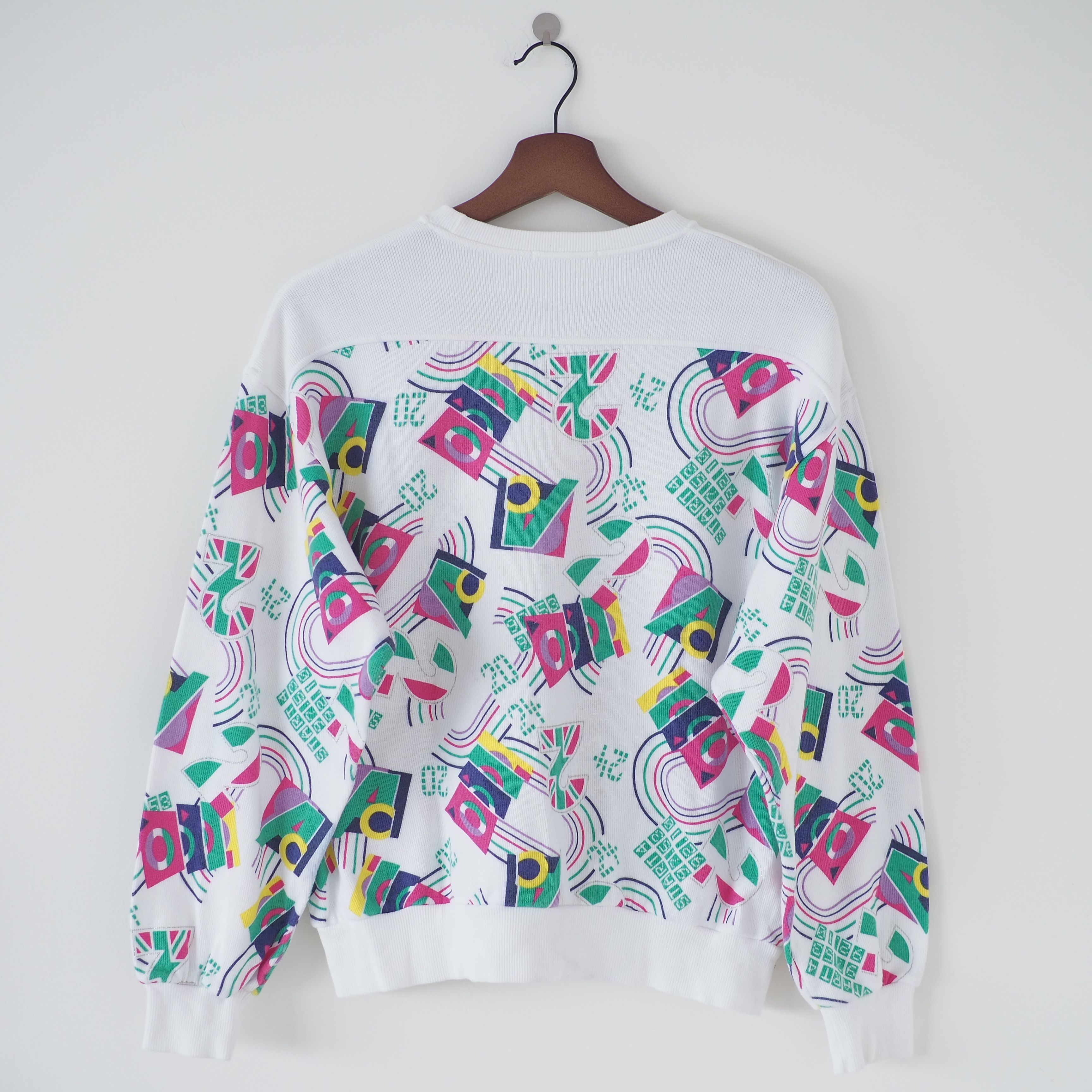 Andre Courreges Courreges Sport Futur abstract sweatshirt Size US M / EU 48-50 / 2 - 3 Thumbnail