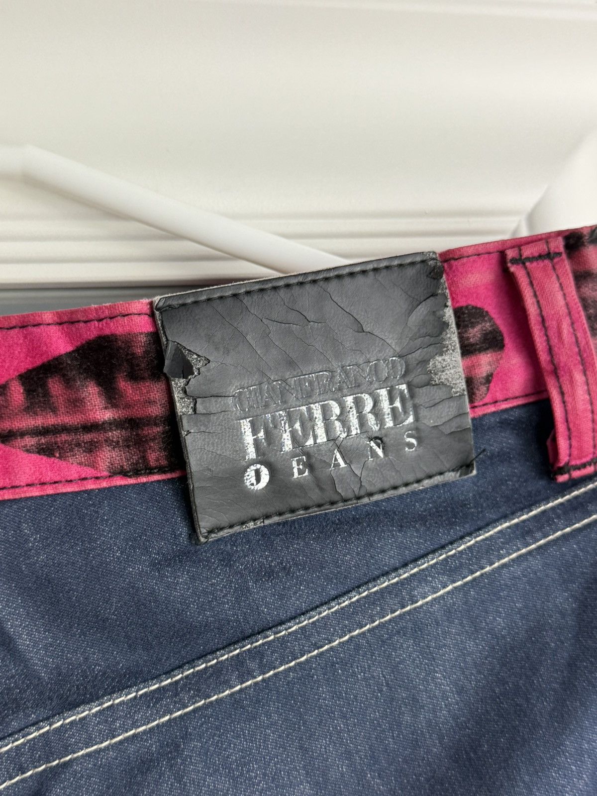 Gianfranco Ferre Archive Gianfranco Ferre Pants 1979 Flared Camo Leo Print Size 32" / US 10 / IT 46 - 16 Thumbnail
