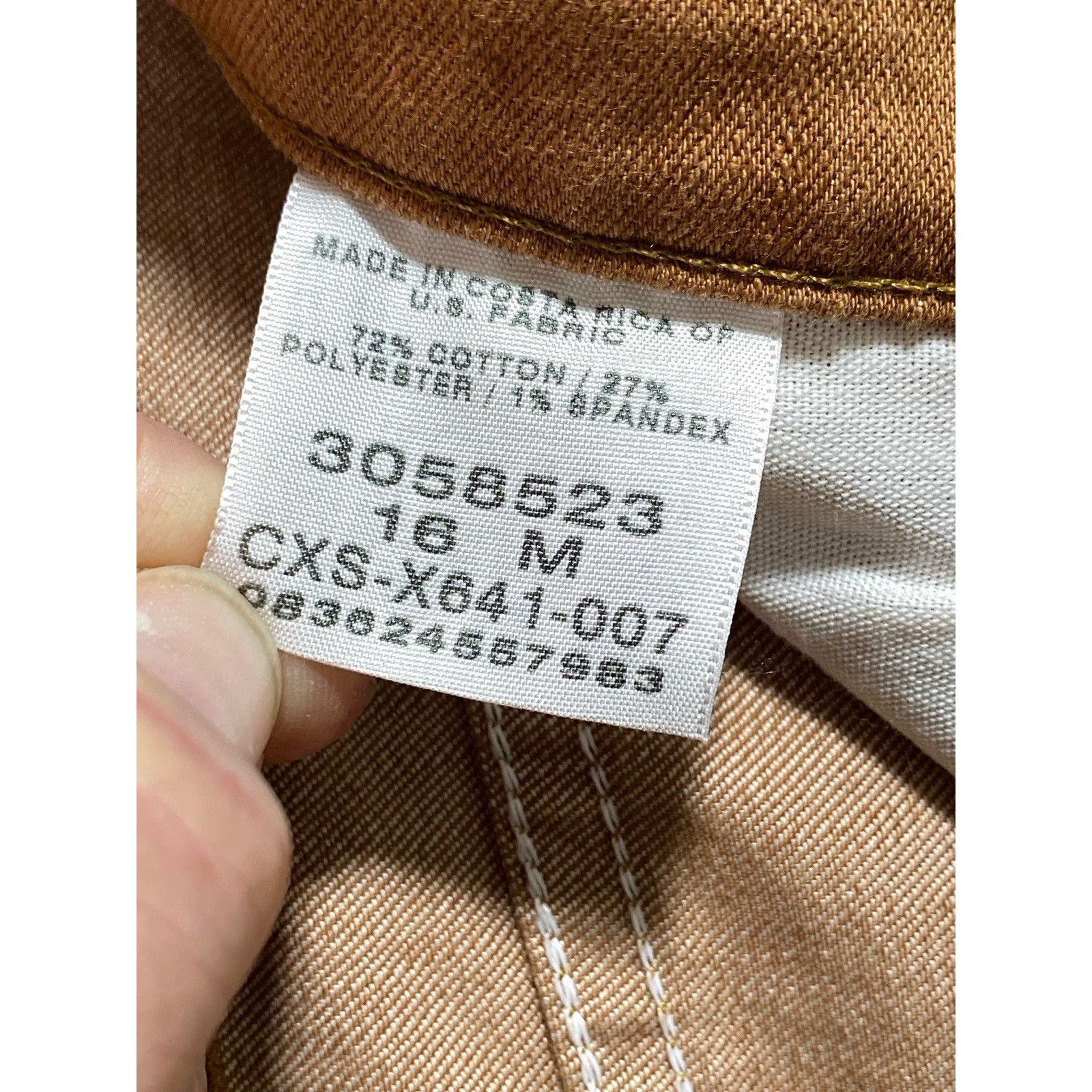 Lee Lee Vintage Women’s Size 16 M Relaxed Boot Cut Stretch Jeans Size 32" / US 10 / IT 46 - 5 Thumbnail
