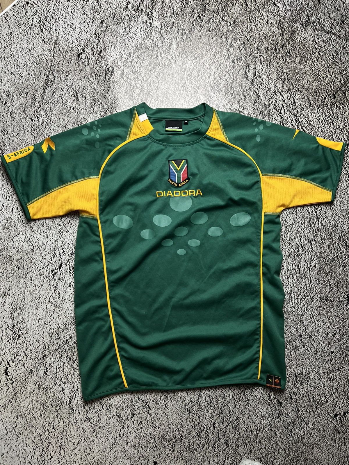 Diadora 2006-2007 South Africa national football team diadora jersey Size US M / EU 48-50 / 2 - 1 Thumbnail