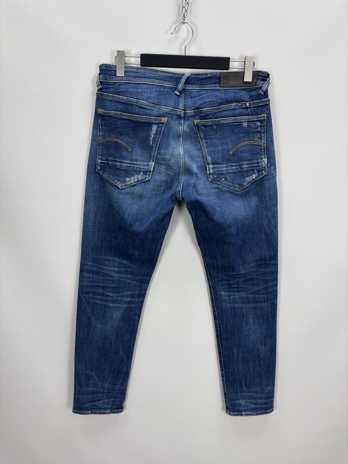 G-Star Mens jeans G Star Raw Size 34 Color Blue Size US 34 / EU 50 - 6 Thumbnail