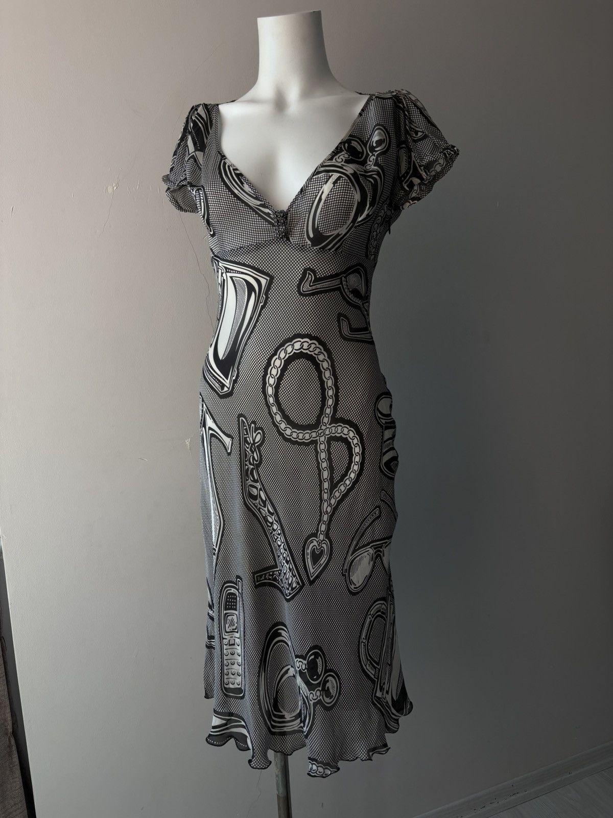 Moschino Moschino silk dress Size M / US 6-8 / IT 42-44 - 17 Thumbnail