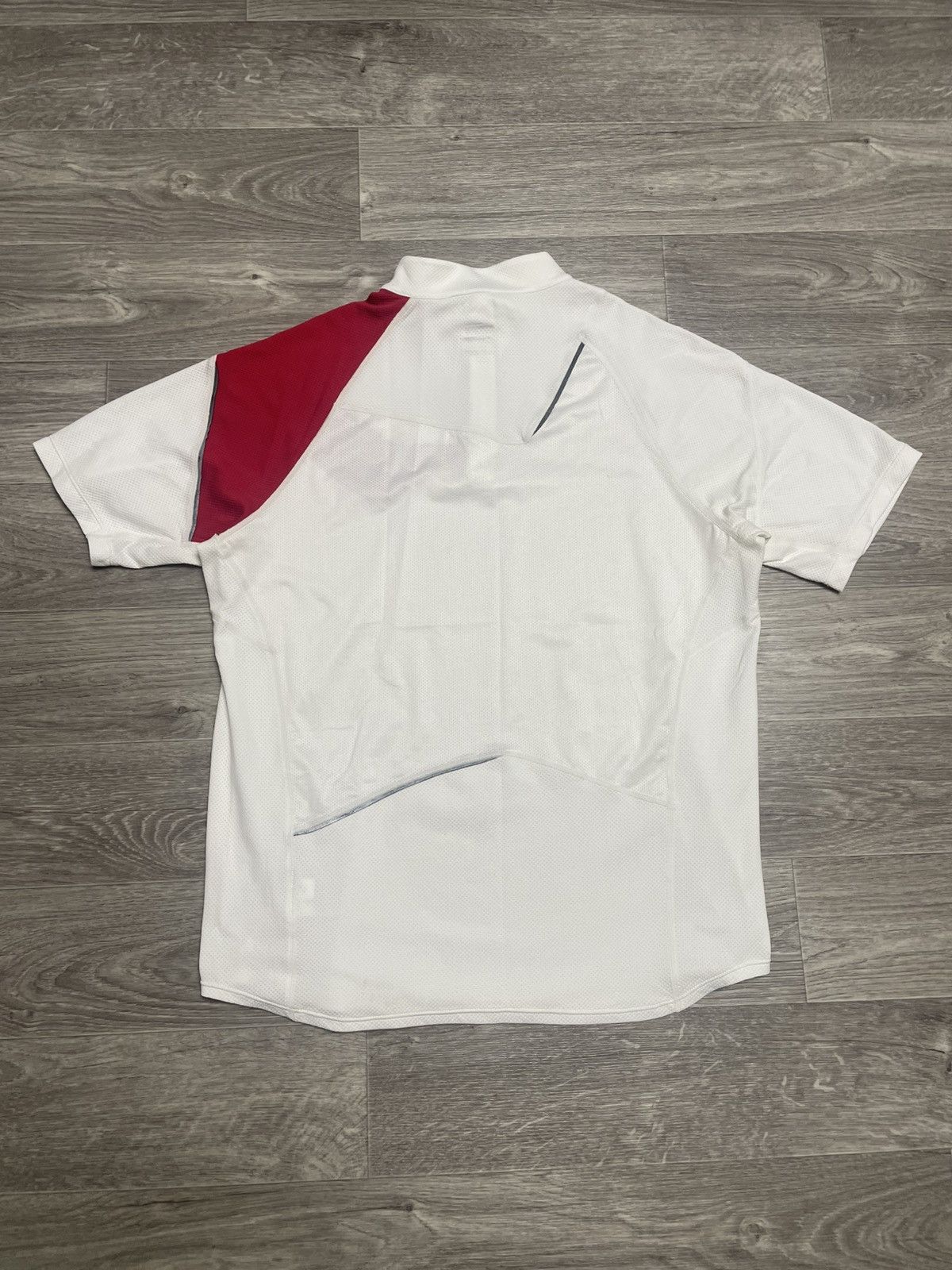 Nike Vintage Nike Fit Sportswear Half Zip-Up T-Shirt Size US L / EU 52-54 / 3 - 12 Thumbnail