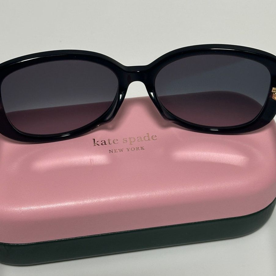 Kate Spade Kate Spade IMOLA/F/S Black/Dark Grey Shaded women Sunglasses Size ONE SIZE - 5 Thumbnail