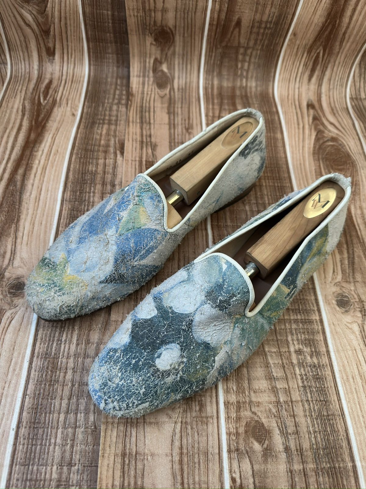 Alfredo Bannister Alfredo Bannister Y2K Flower Print Loafers Size US 9 / EU 42 - 2 Thumbnail