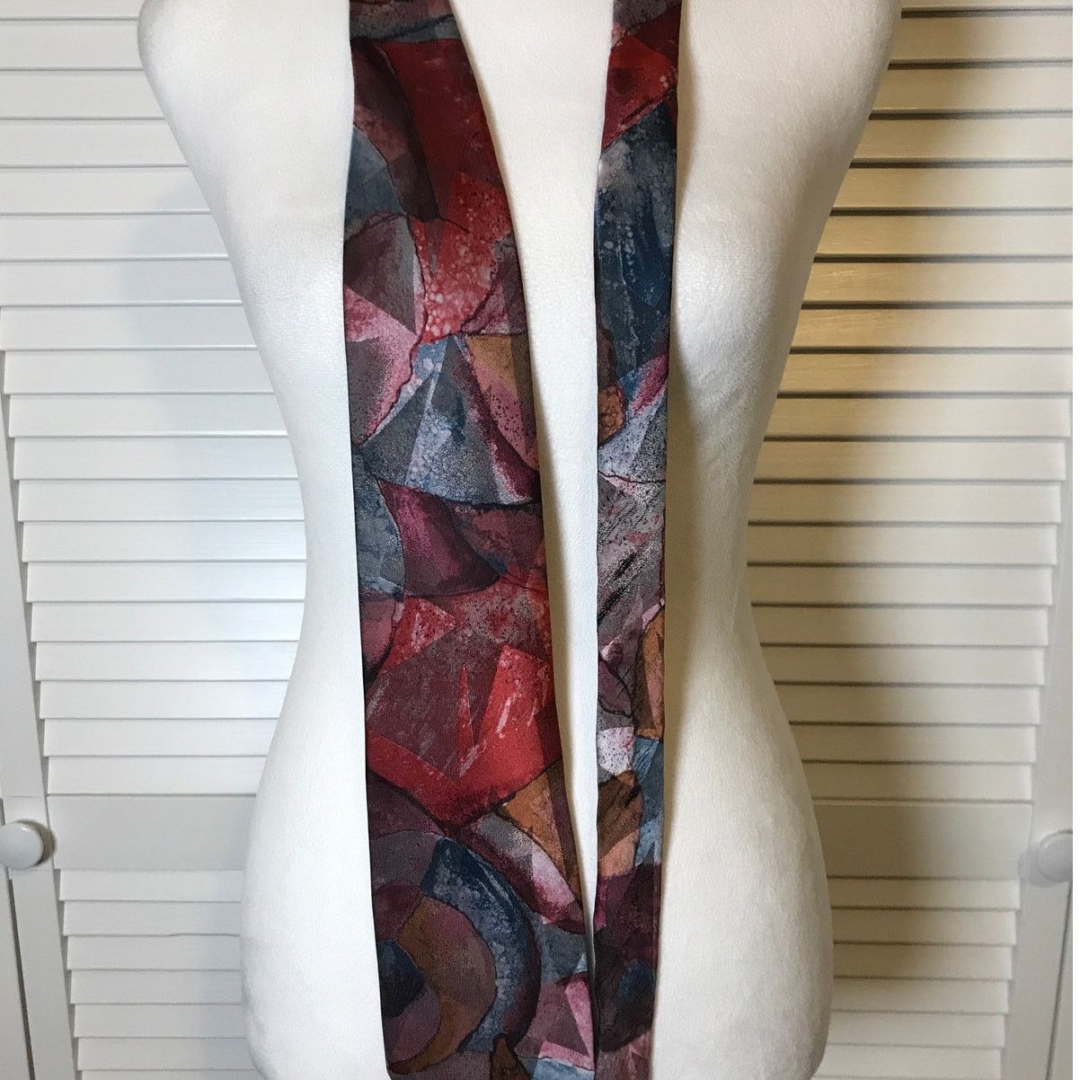 Other Wembley Abstract Classic Wide Men Necktie Size ONE SIZE - 3 Thumbnail