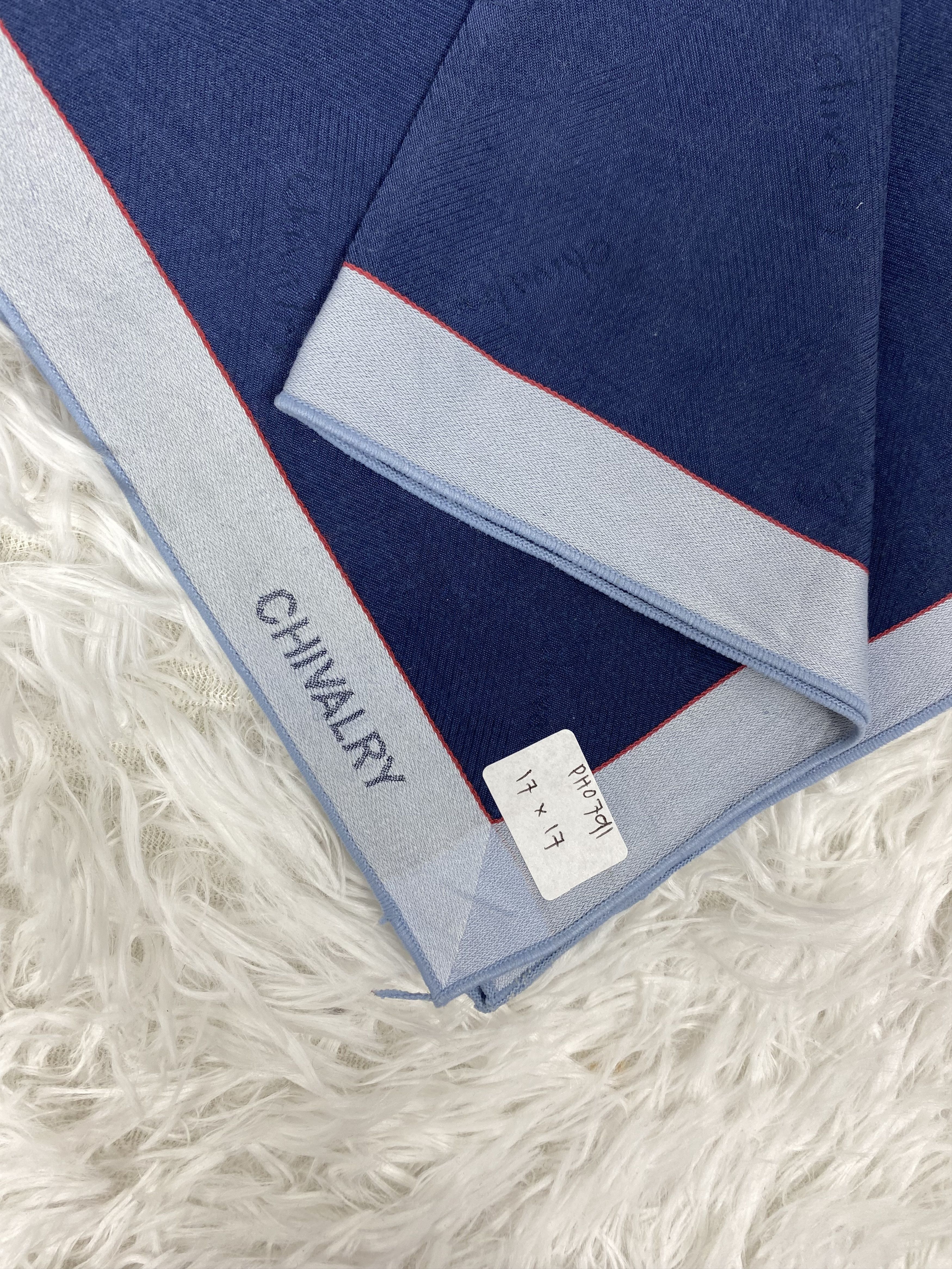 Vintage Vintage Chivalry Handkerchief Neckerchief PH0791 Size ONE SIZE - 2 Thumbnail