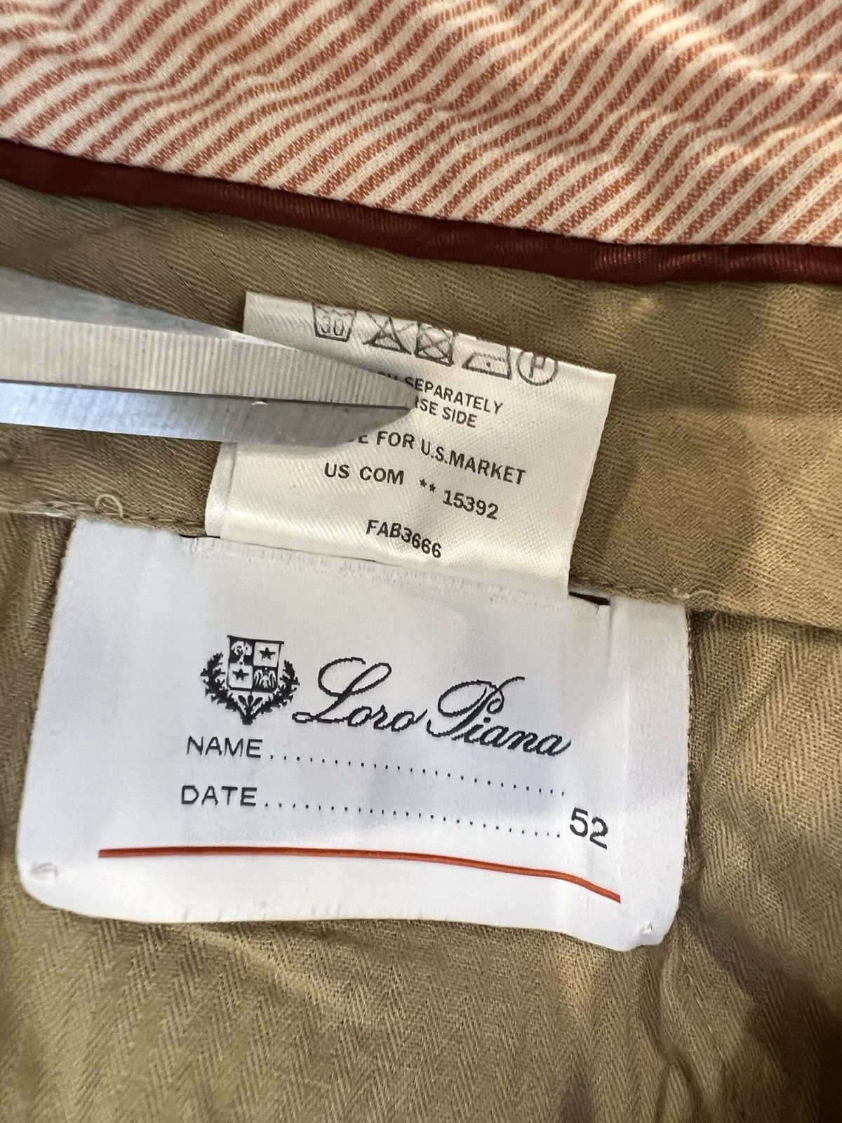 Loro Piana Loro piana cotton trousers Size US 35 - 4 Thumbnail