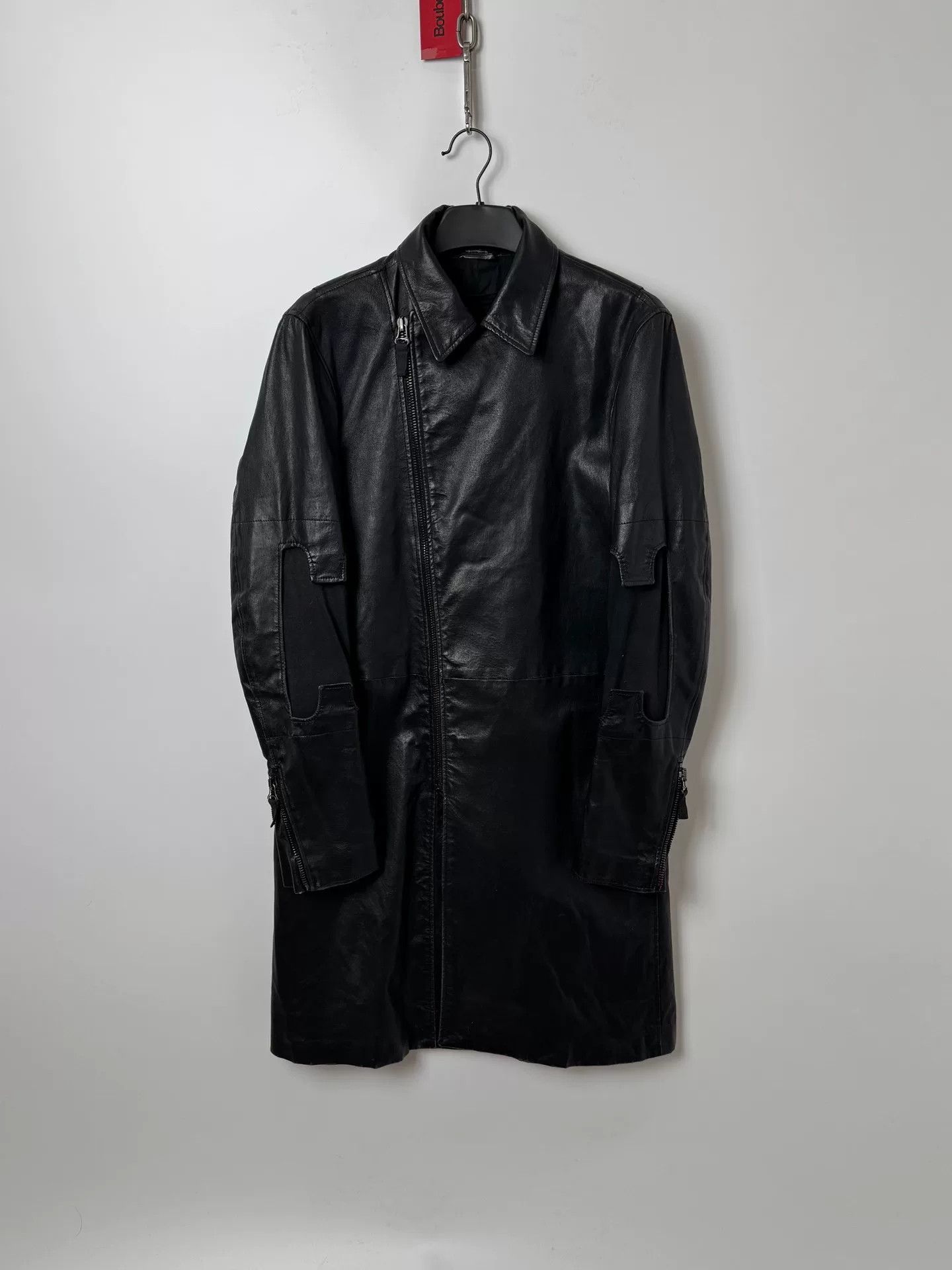 Helmut Lang Helmut Lang 2004 Dragonfly Leather Coat Size M / US 6-8 / IT 42-44 - 1 Thumbnail