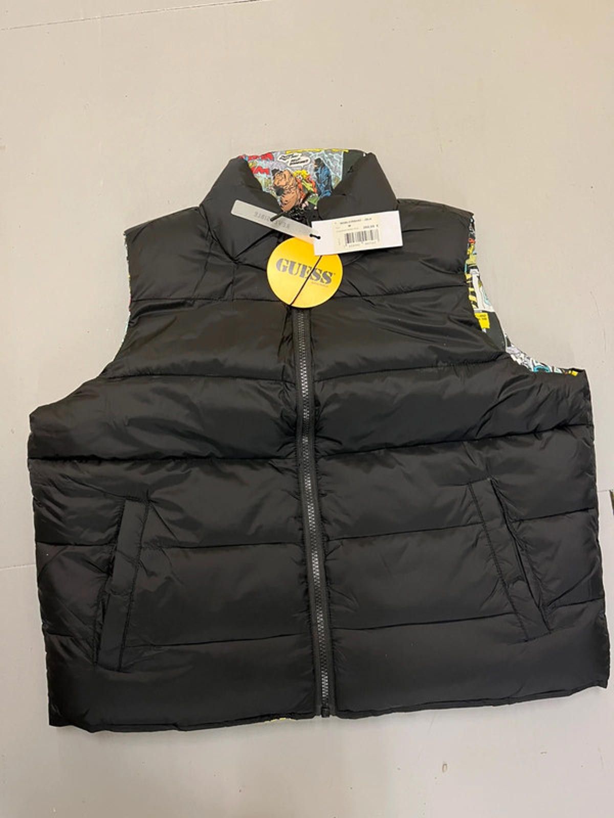 Guess Guess Originals X Batman puffer vest black NEW RPR €260 Size M / US 6-8 / IT 42-44 - 3 Thumbnail