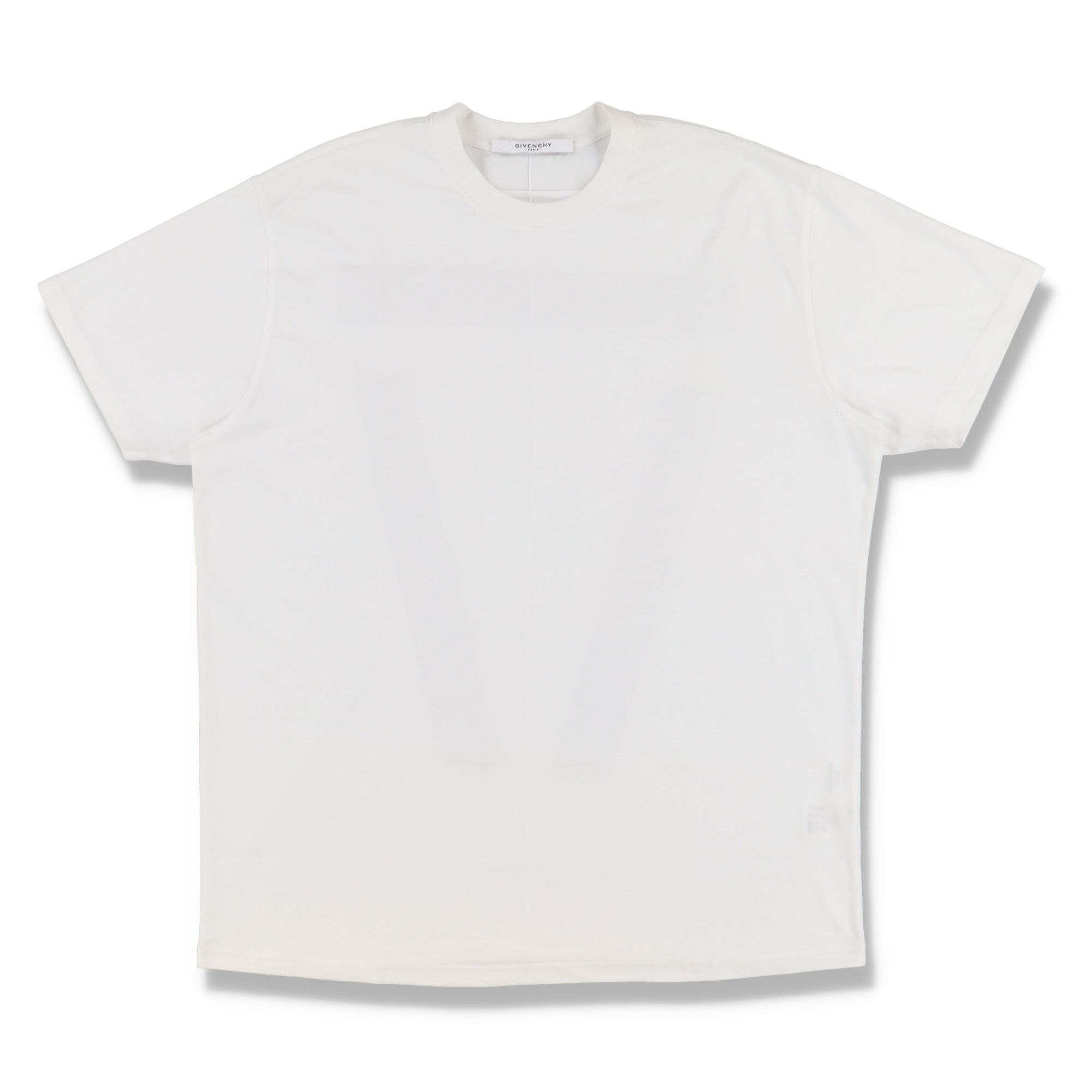 Givenchy White Banded Applique Oversized T-Shirt Size US M / EU 48-50 / 2 - 2 Thumbnail