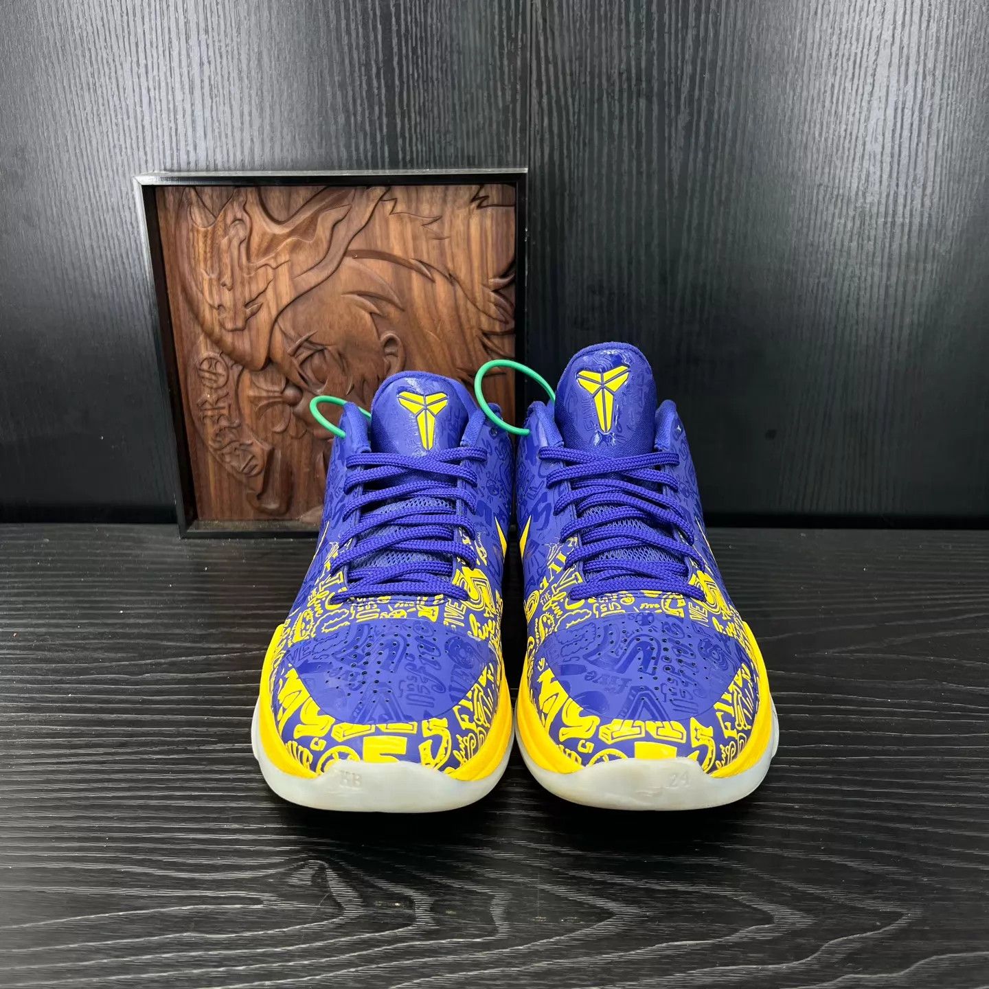 Nike ZK5 Blue Yellow 42 2x Indoor Like New Original Box Size US 8.5 / EU 41-42 - 4 Thumbnail