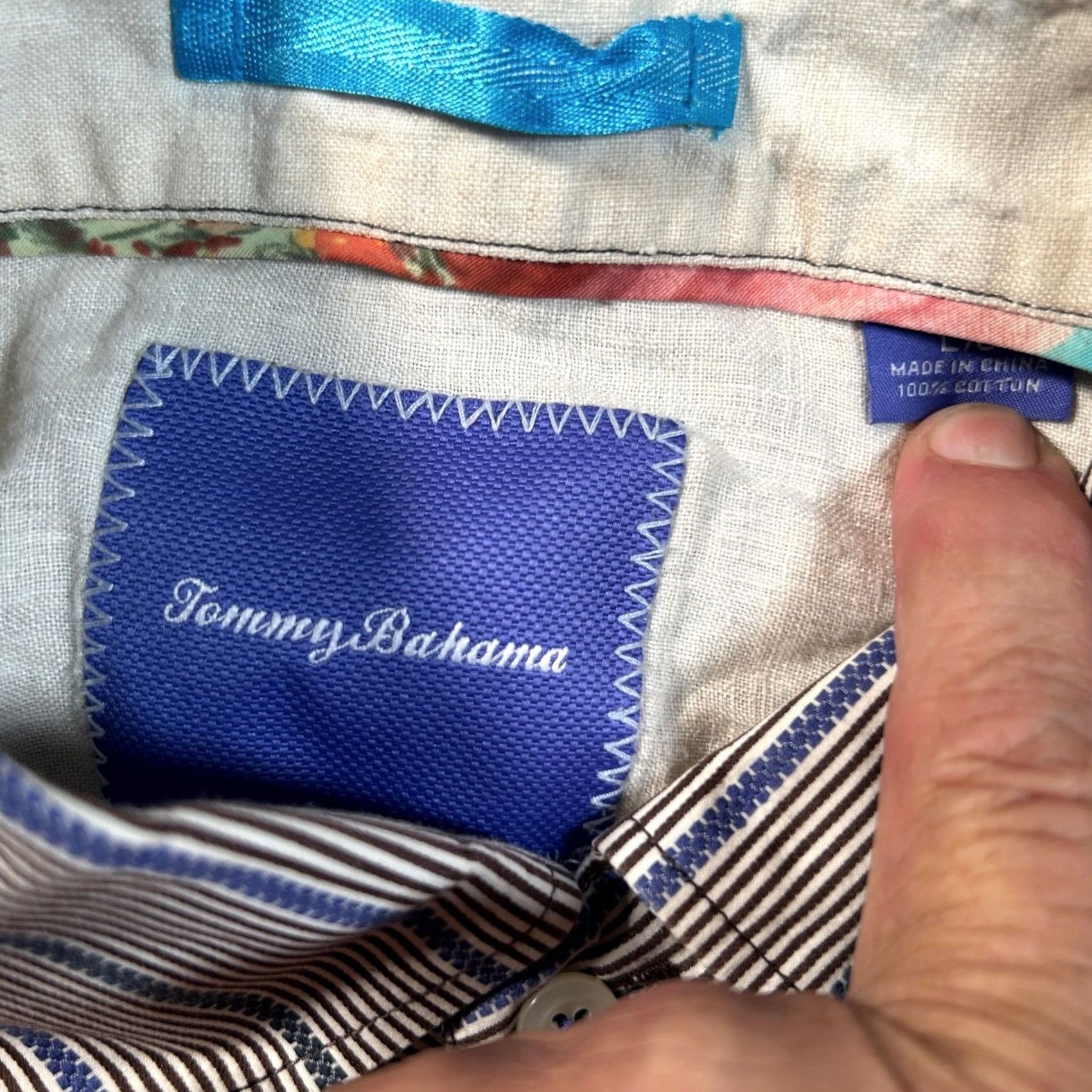 Tommy Bahama VINTAGE? No. Size US L / EU 52-54 / 3 - 3 Thumbnail