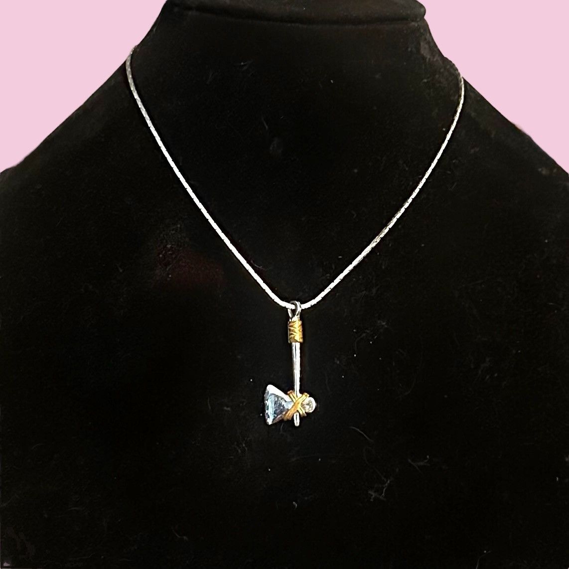 Other Vintage Avon Tomahawk sterling silver pendant necklace Size ONE SIZE - 1 Thumbnail