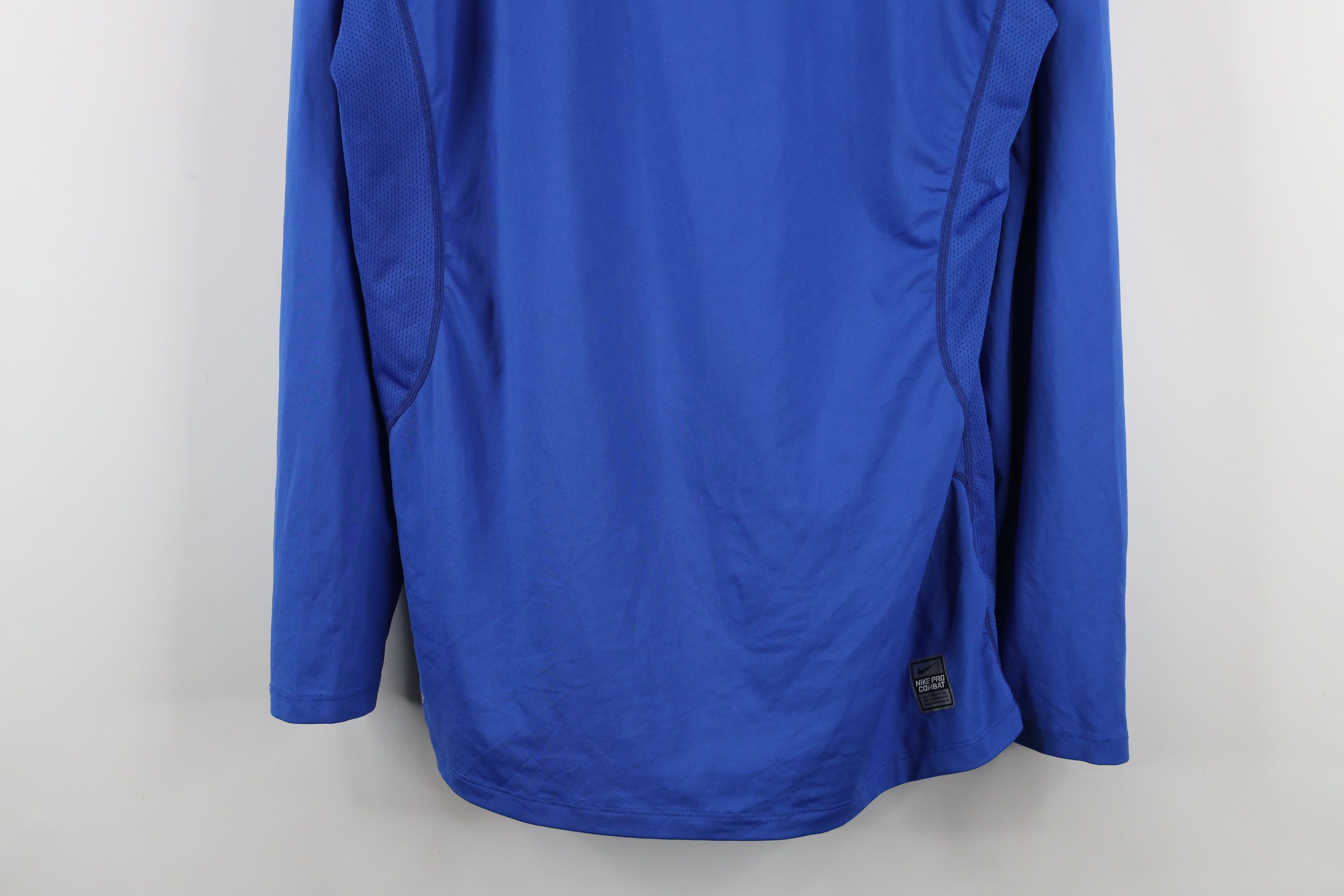 Nike × Vintage Nike Pro Combat Compression Long Sleeve Training T-Shirt Size US L / EU 52-54 / 3 - 3 Thumbnail