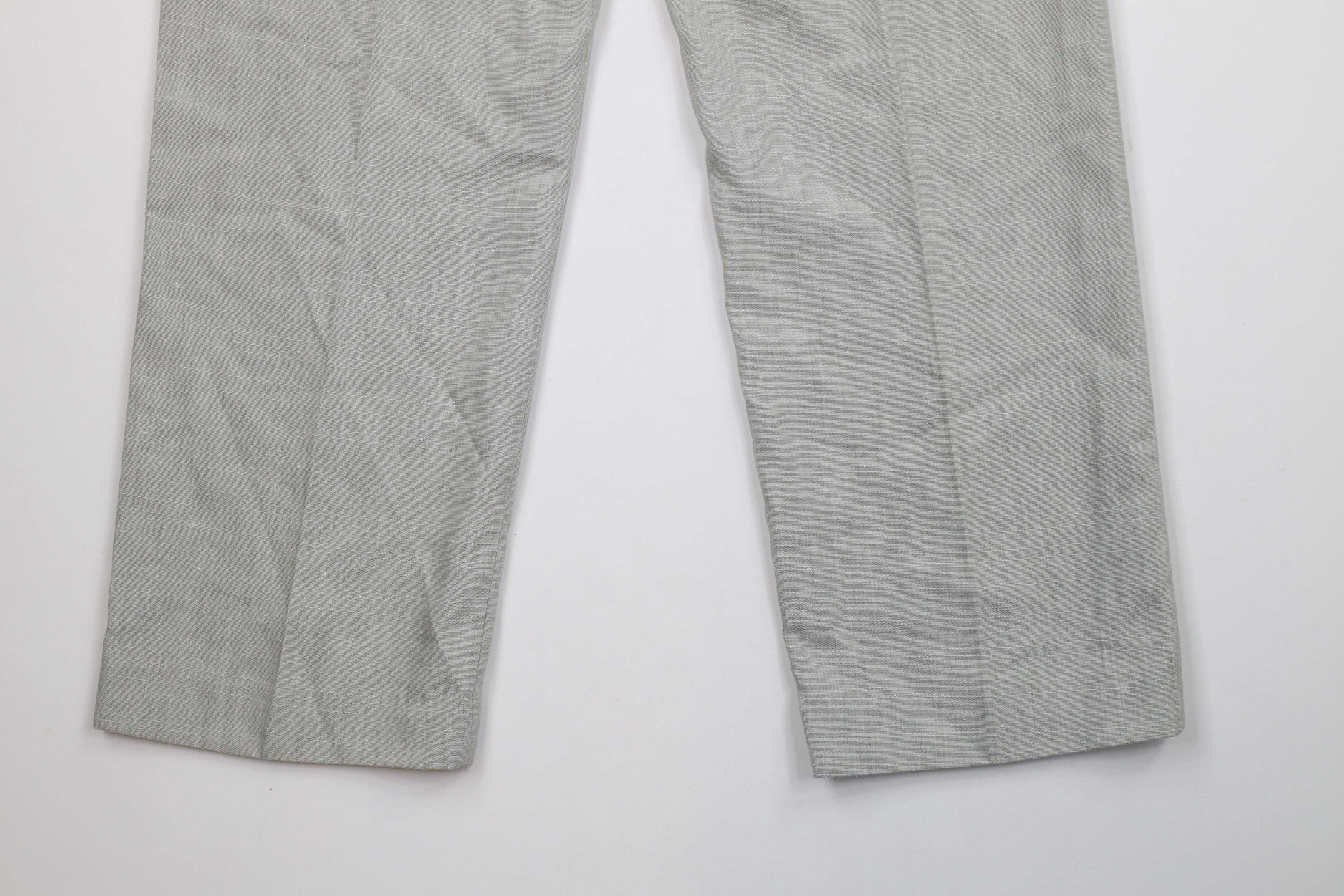 Vintage Vintage 70s Rockabilly Fleck Wide Leg Chinos Trousers Pants Size US 34 / EU 50 - 12 Thumbnail