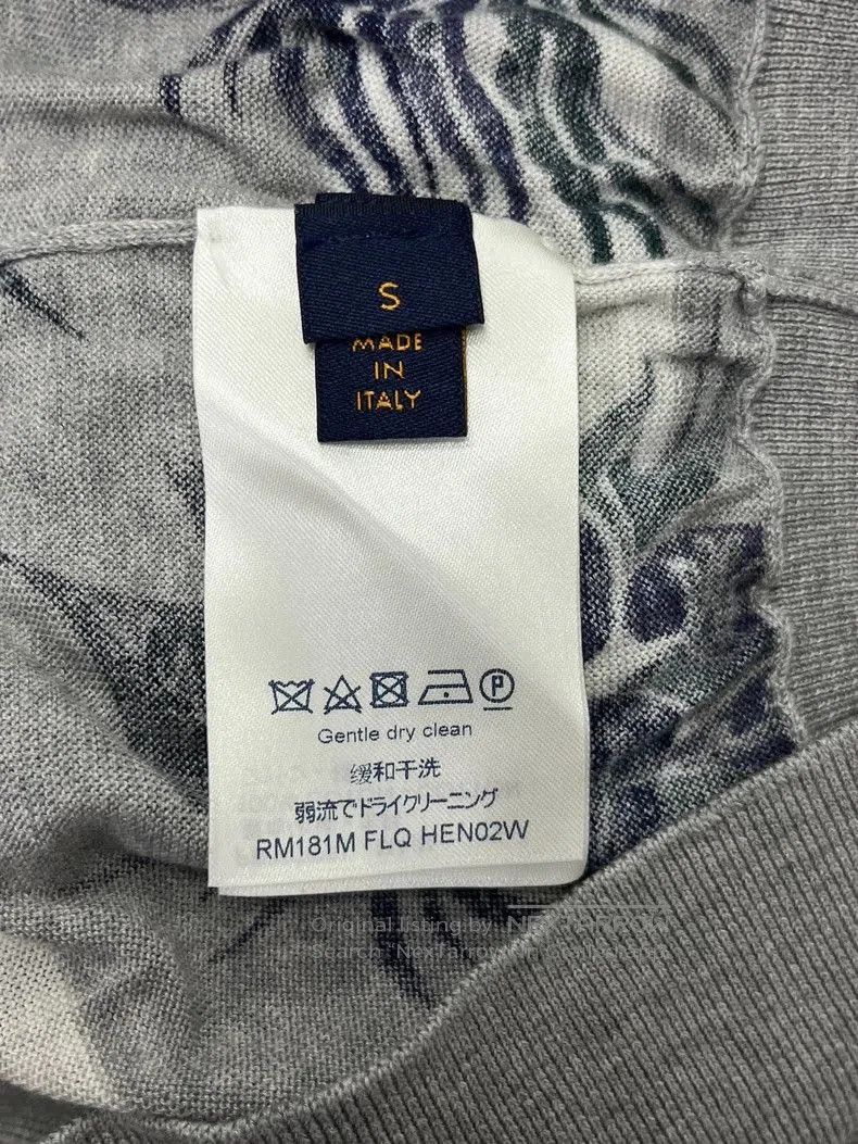 Louis Vuitton Louis Vuitton Gray Striped Knit Top. Size US S / EU 44-46 / 1 - 5 Thumbnail
