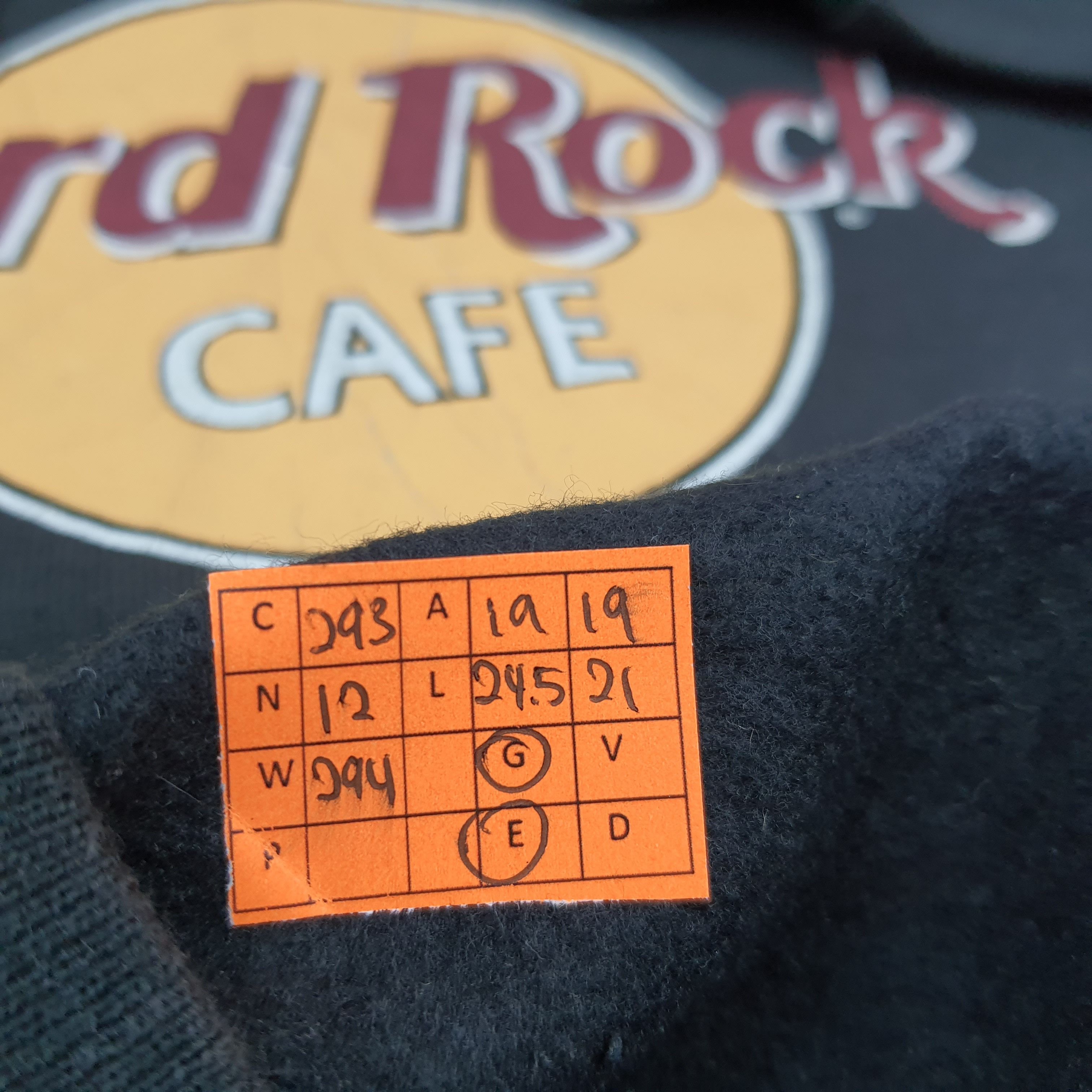 Hard Rock Cafe Vintage Hanes Hard Rock Cafe California Sweatshirt C293N12 Size US S / EU 44-46 / 1 - 8 Thumbnail