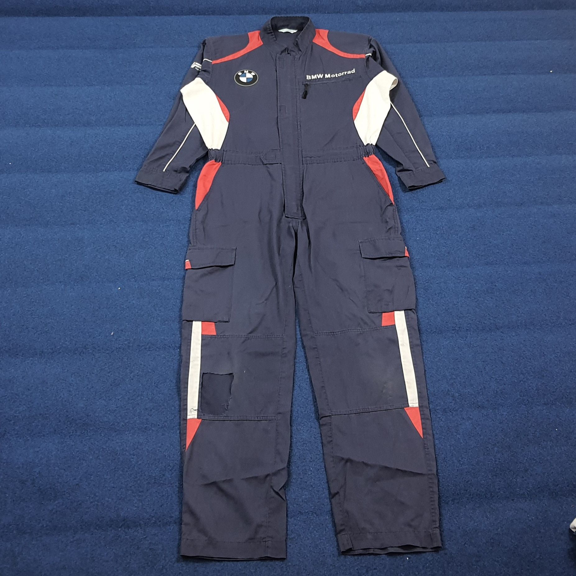 BMW Vintage BMW Motorsports Workwear Coverall C298N28 Size US M / EU 48-50 / 2 - 4 Thumbnail