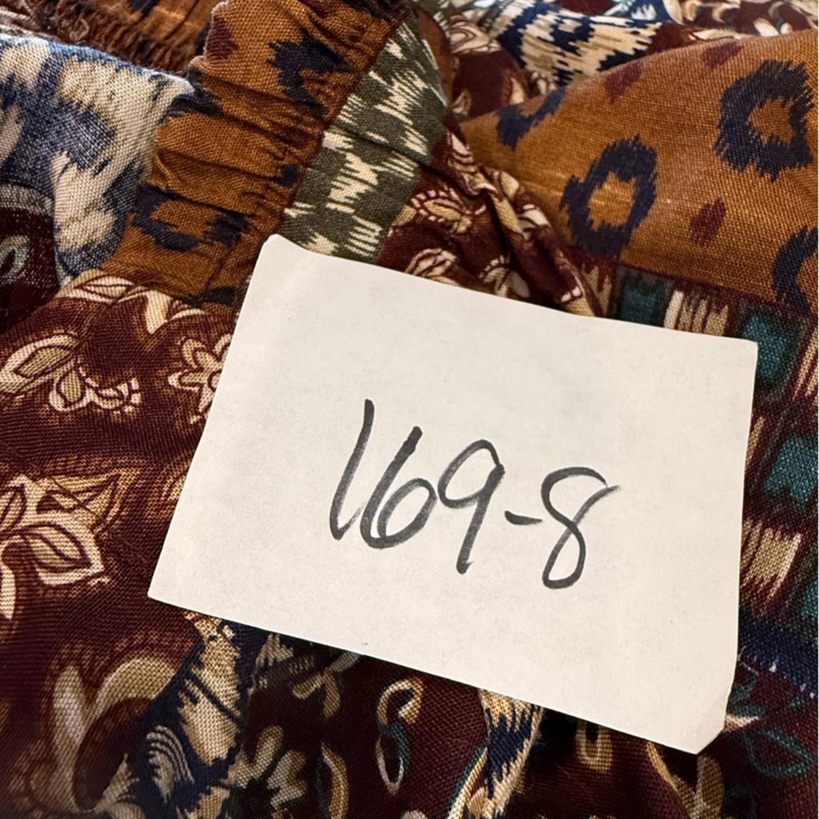 Other Byer California patchwork multi print blue brown shorts SZ M Size 32" / US 10 / IT 46 - 9 Thumbnail