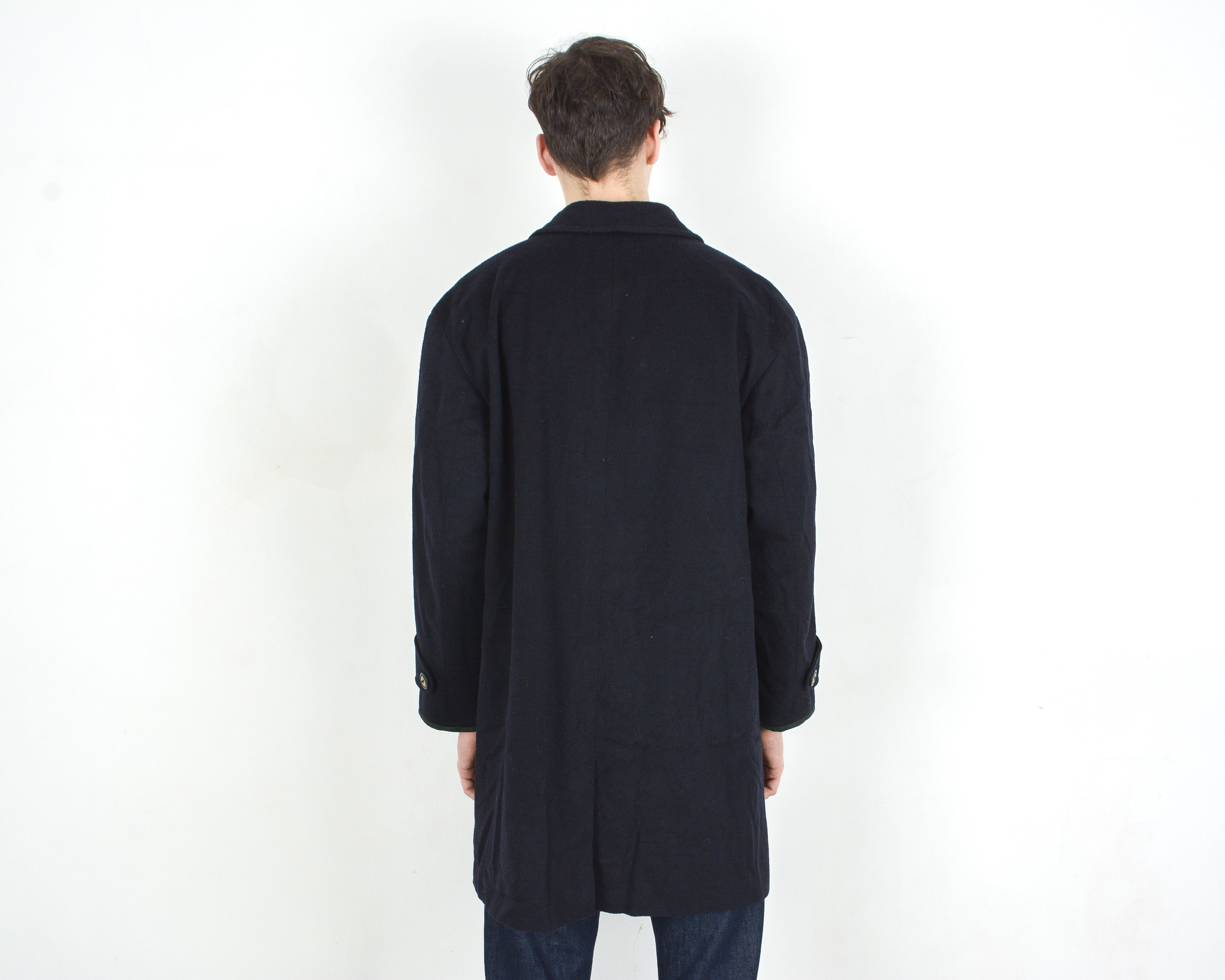 Bugatti Pischl Loden Tyroler 90s Men XL Wool Coat Jacket Pea tracht Size US XL / EU 56 / 4 - 3 Thumbnail