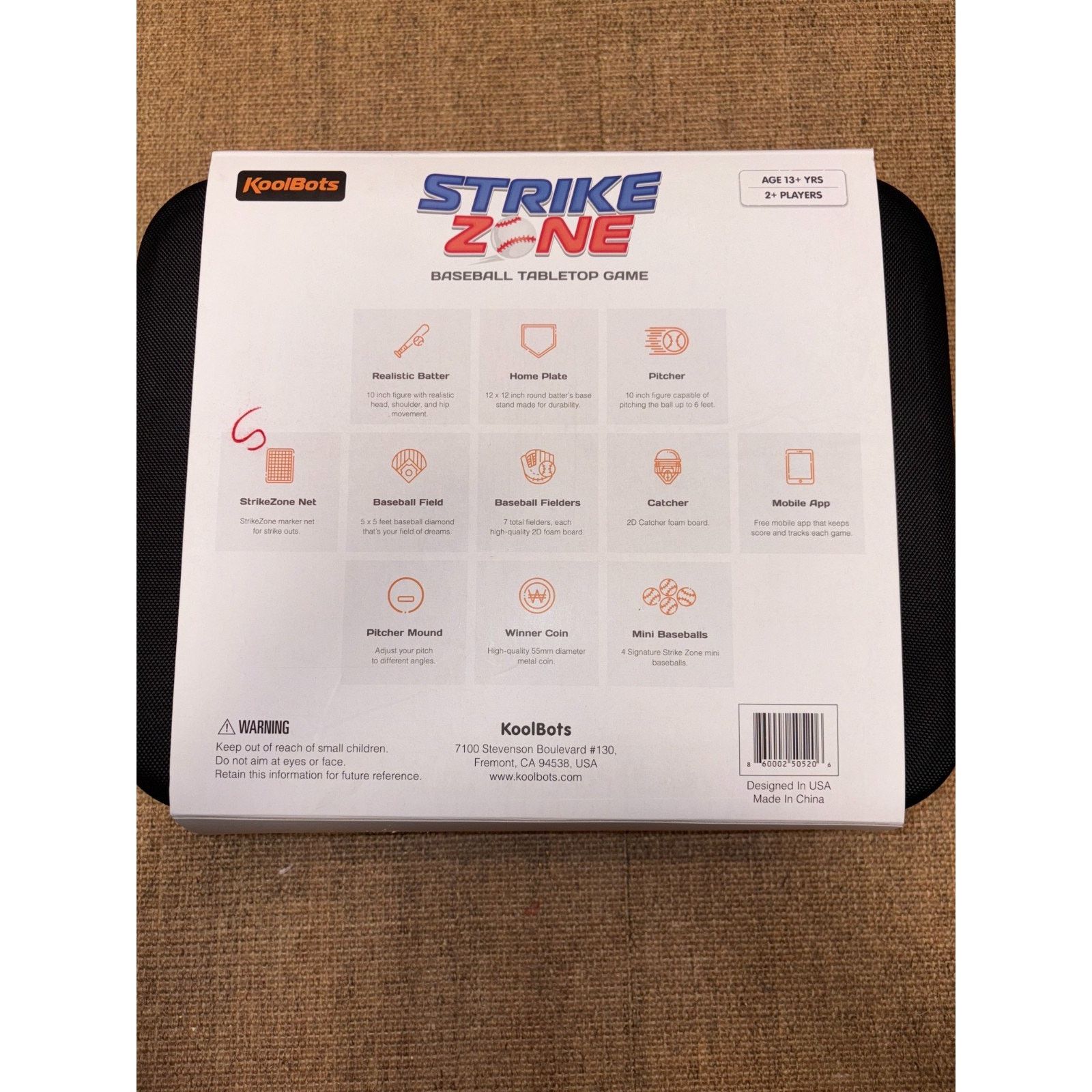 & Other Stories KoolBots Strike Zone Baseball Table Top Game Size 26 - 5 Thumbnail
