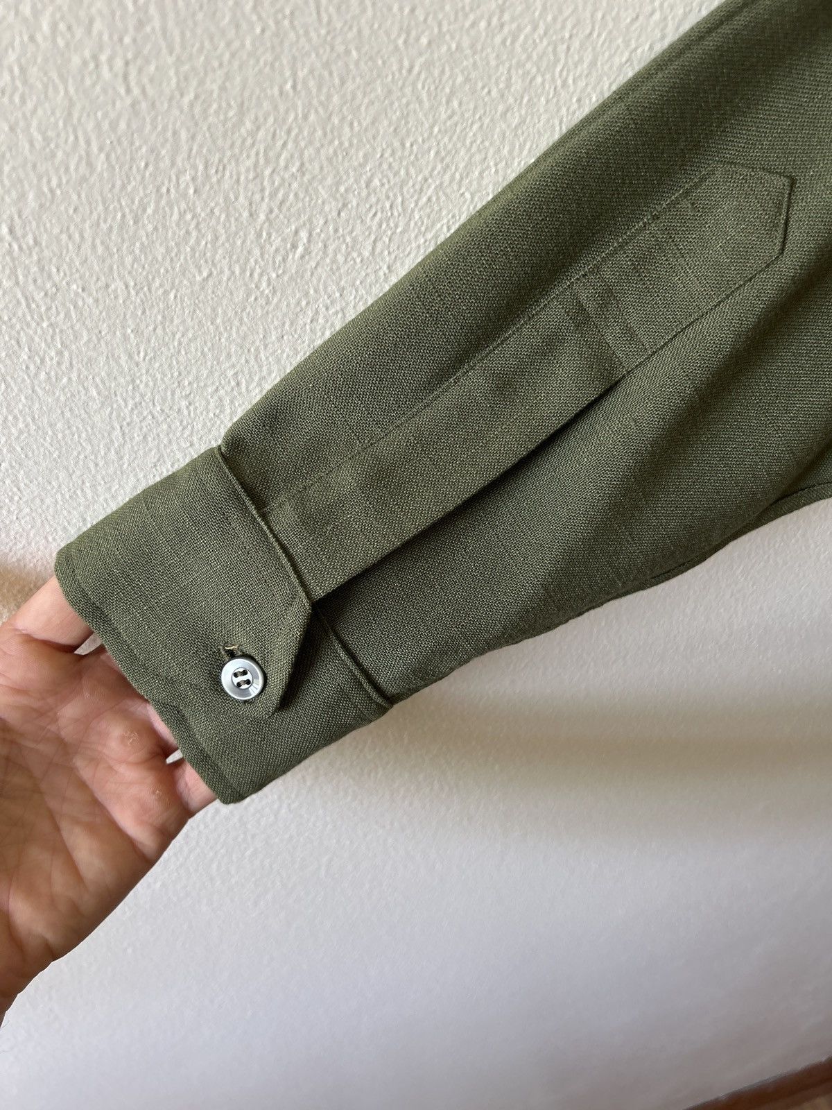 Vintage Aloha Sportswear Moss Green Overshirt Size US M / EU 48-50 / 2 - 3 Thumbnail