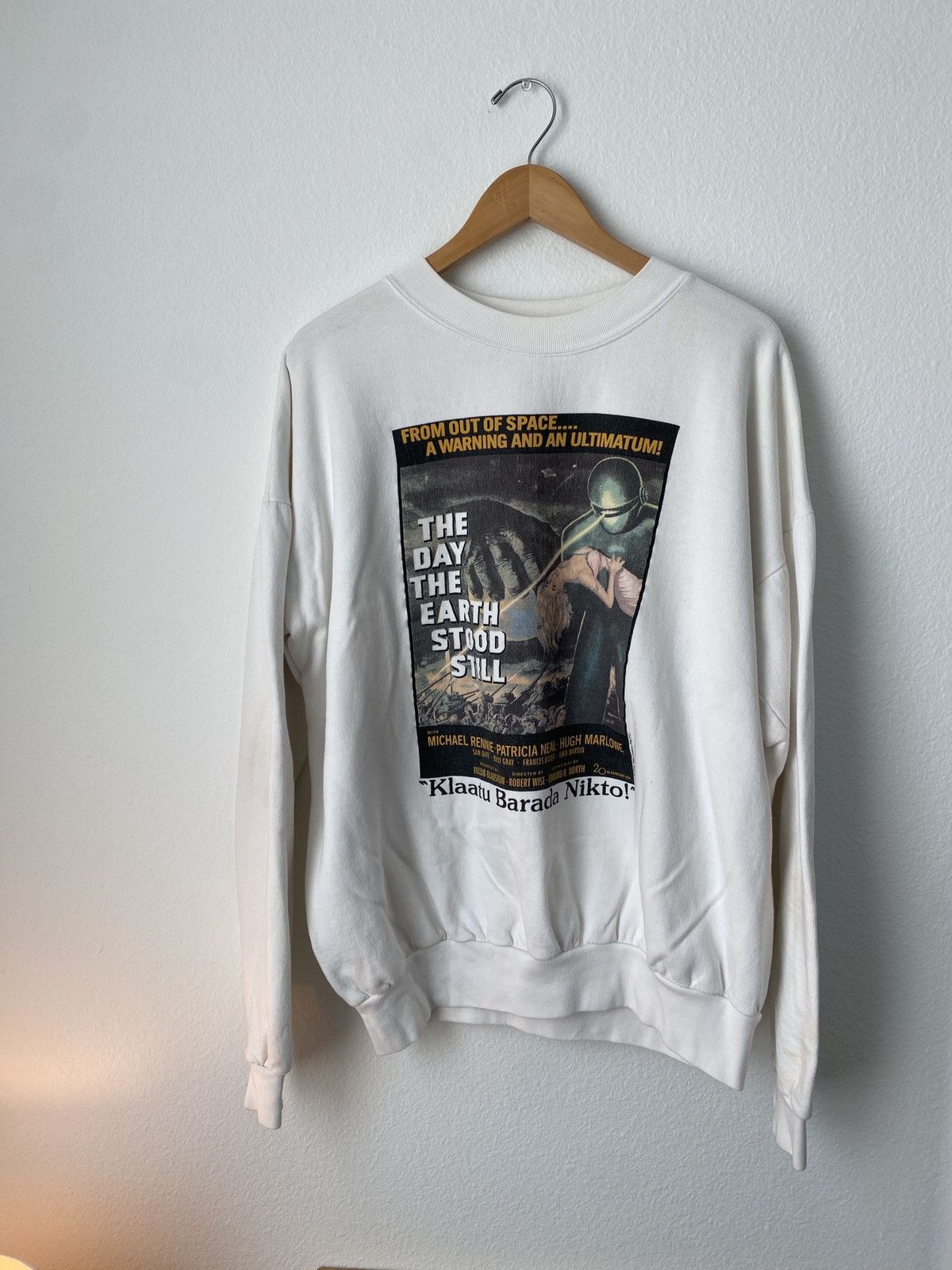Vintage Vintage 1994 movie promo the day the earth stood still crew Size US XL / EU 56 / 4 - 1 Thumbnail