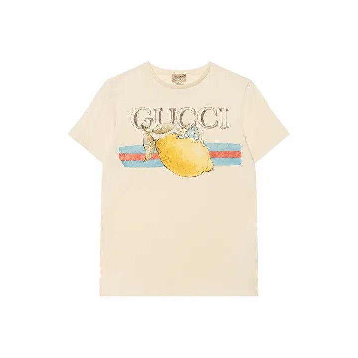 Gucci Peter Rabbit Cartoon T-Shirt for Kids