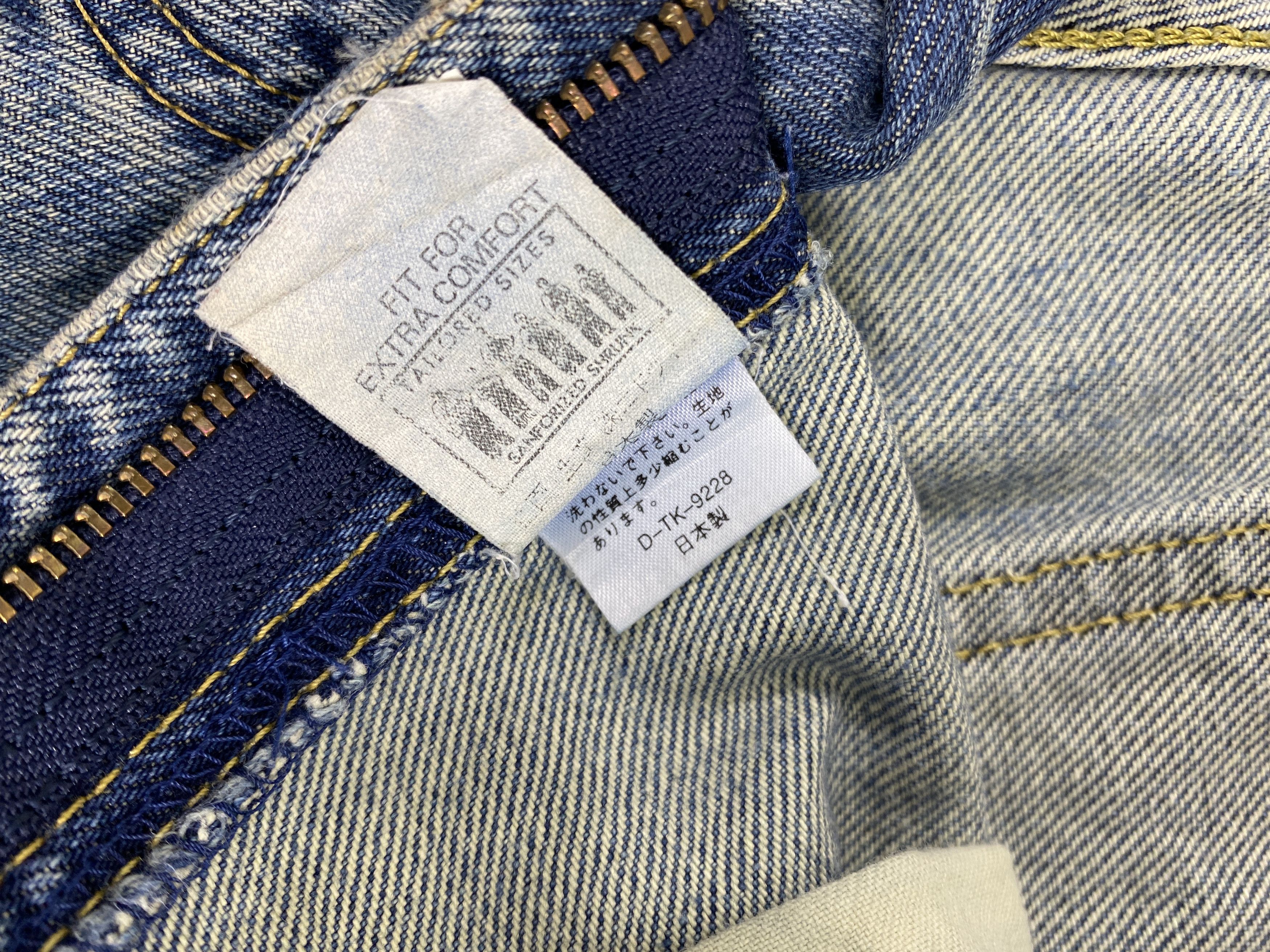 Japanese Brand Distressed Blue Vintage Lee Flare Jeans 30x32 Denim- JN3534 Size US 30 / EU 46 - 9 Thumbnail