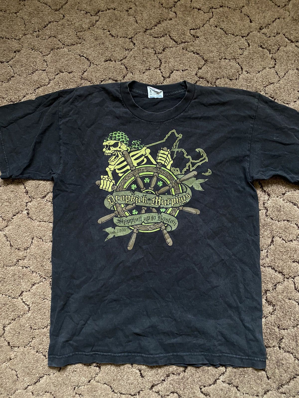 Band Tees × Vintage Vintage Dropkick Murphys t shirt made in USA Size US L / EU 52-54 / 3 - 1 Thumbnail