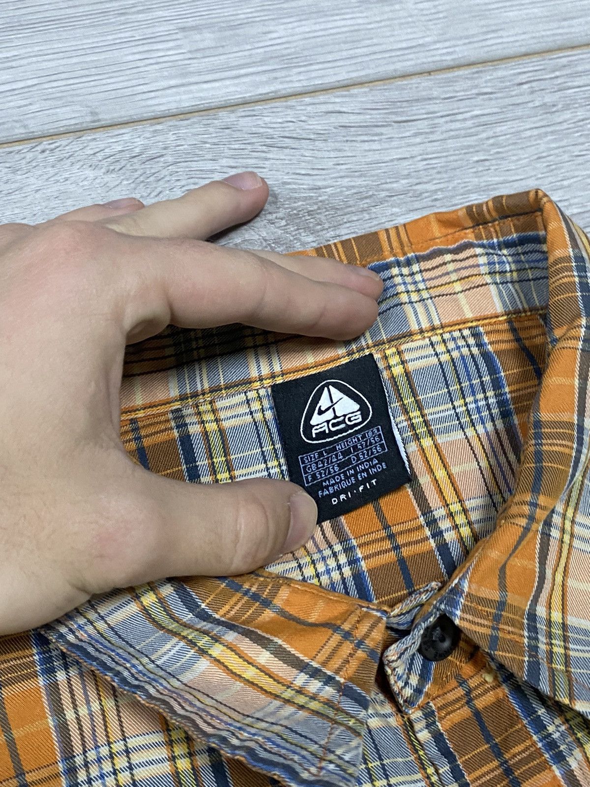 Nike ACG Nike ACG vintage buttons up shirt Size US L / EU 52-54 / 3 - 5 Thumbnail