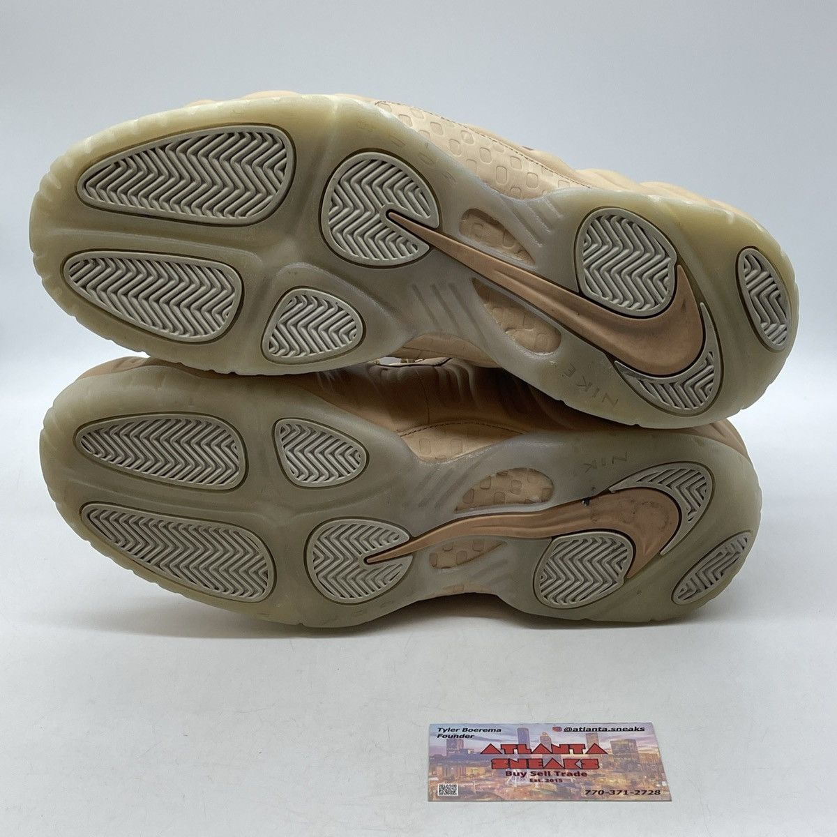 Nike Air foamposite pro vachetta tan Size US 12 / EU 45 - 7 Thumbnail